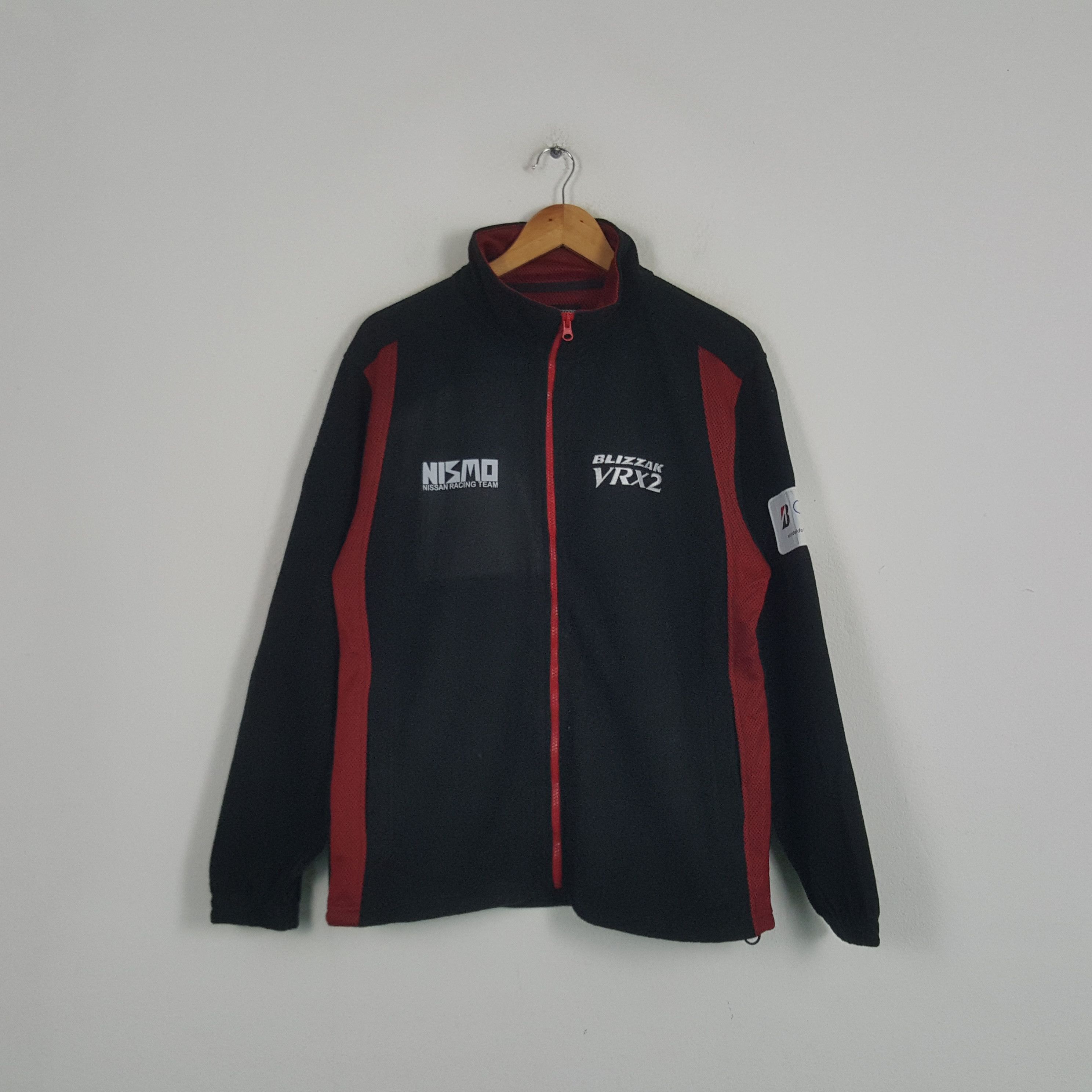 Japanese Brand × Vintage Vintage Bridgestone VRX2 Nismo Nissan Racing Custom Jacket Size US L / EU 52-54 / 3 - 3 Thumbnail