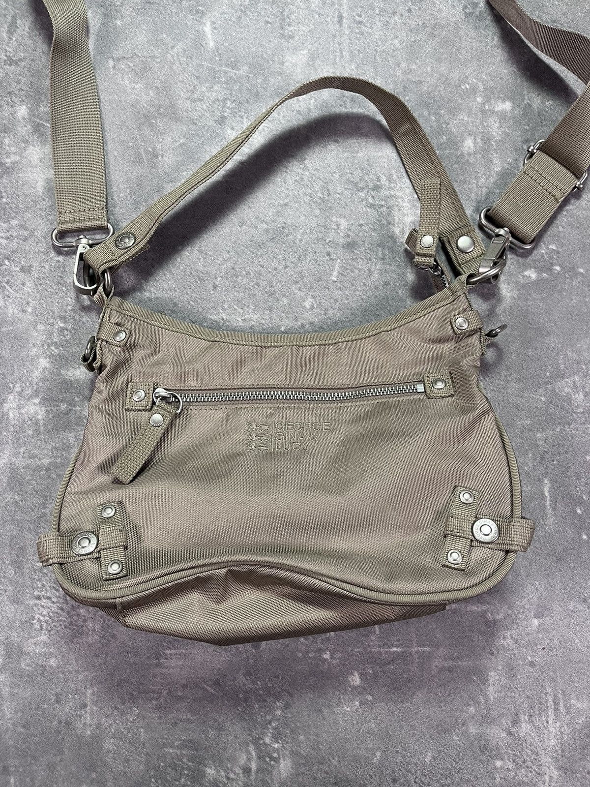 George Gina & Lucy George Gina & Lucy Beige Me Lalaland Vintage Bag Size ONE SIZE - 8 Thumbnail
