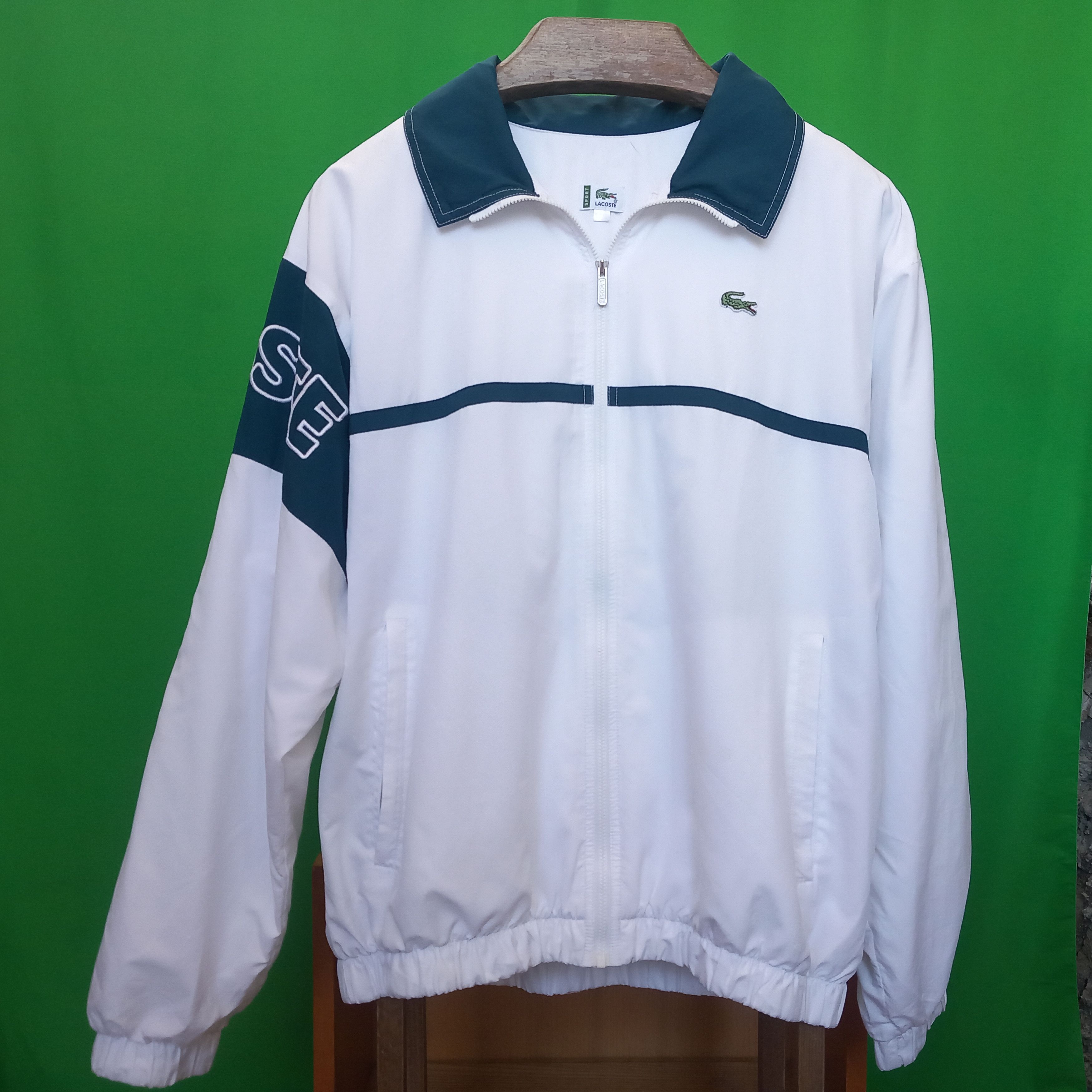 Lacoste Lacoste OG 2000s White Tracksuit – Full Set / Rare Find Size US L / EU 52-54 / 3 - 2 Thumbnail