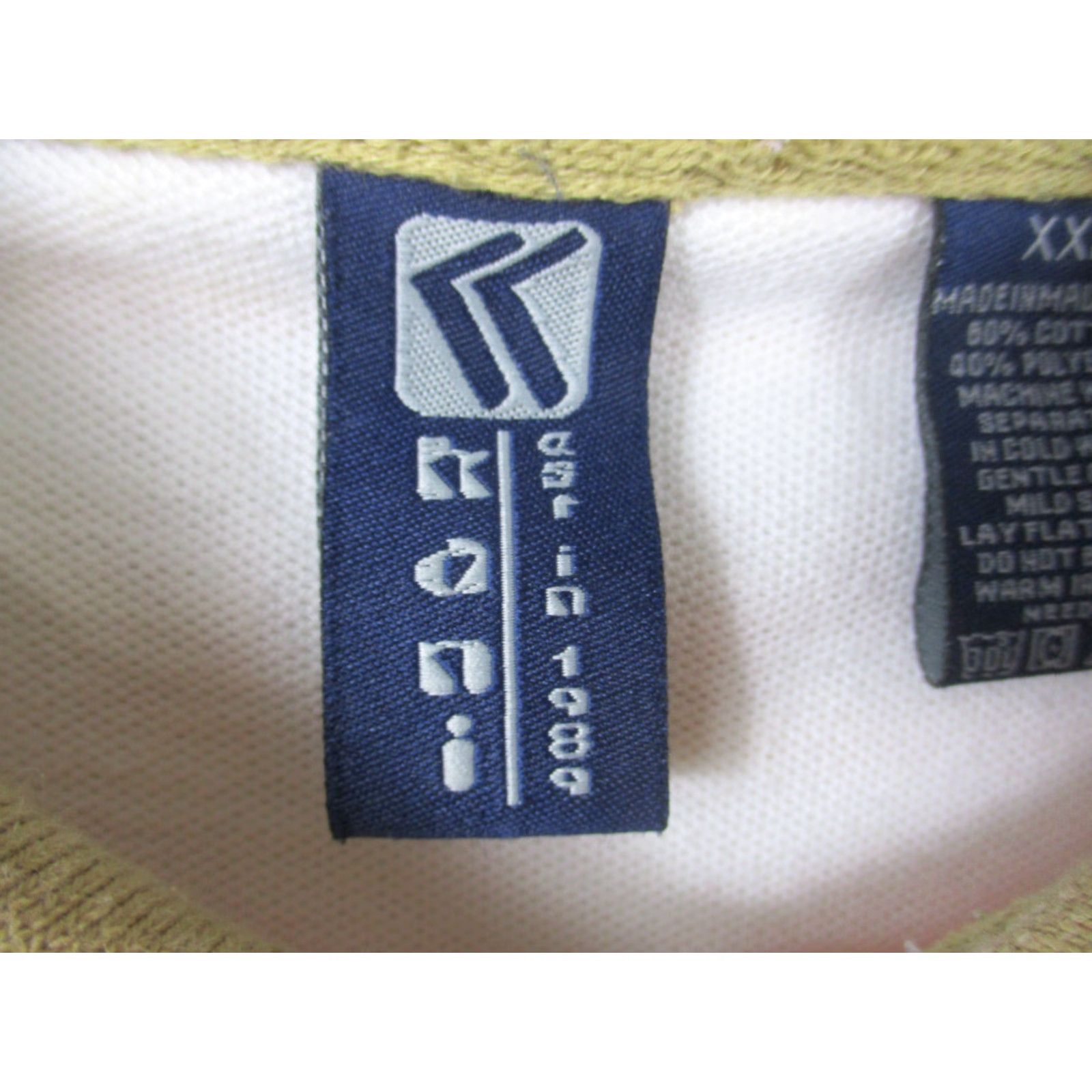 Nikon Koni Polo Shirt Men’s Size XXL Multicolor Stripe Logo Shirt Logo Polo Mens XXL Multicolor Stripe Koni Jeans Polo Shirt Size US XXL / EU 58 / 5 - 4 Thumbnail