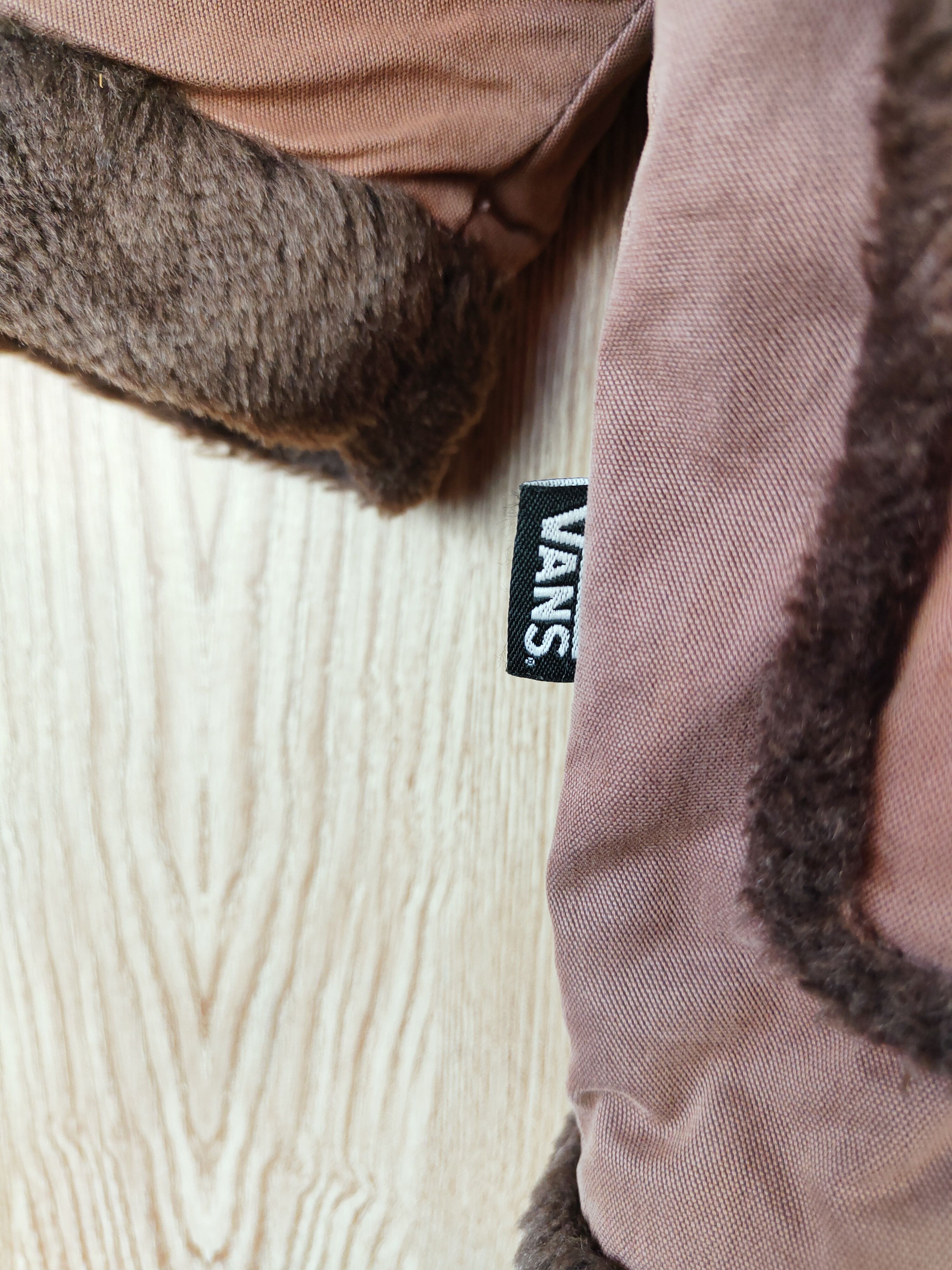 Japanese Brand × Vans × Vintage Vans Dark Brown Faded Sweater Jackets #W264 Size US L / EU 52-54 / 3 - 6 Thumbnail