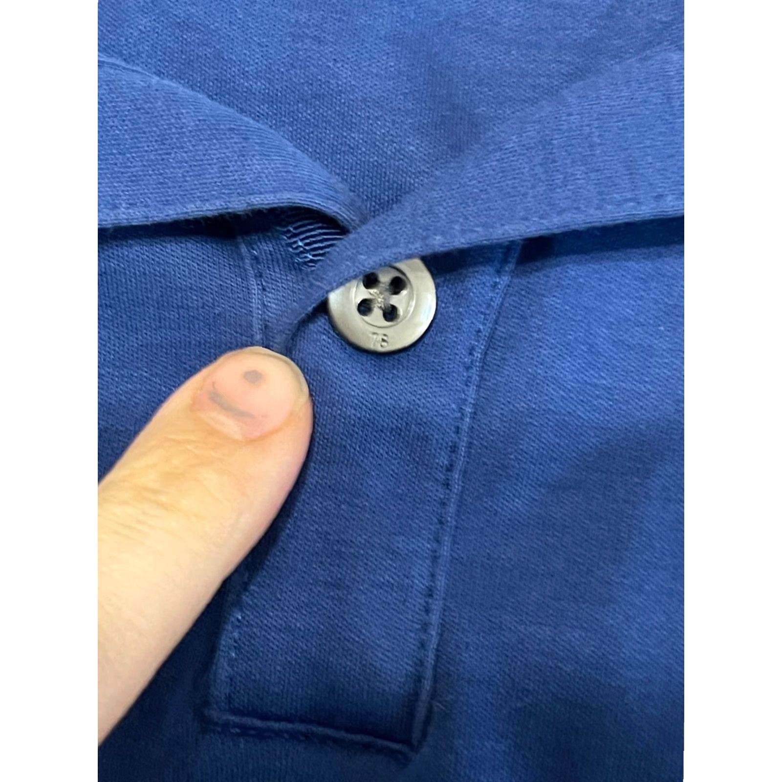 Banana Republic Banana Republic Shirt Men's Large Blue Polo Short Sleeve Collared Casual Modern Vintage No Size US L / EU 52-54 / 3 - 3 Thumbnail