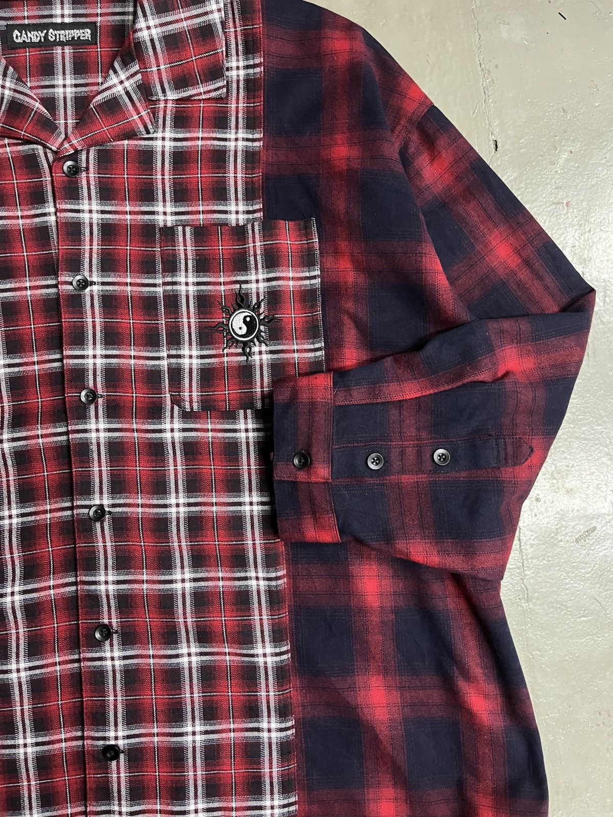Needles Reconstruct Oversized Candy Stripper Needles Style Flannel Size US XL / EU 56 / 4 - 8 Thumbnail