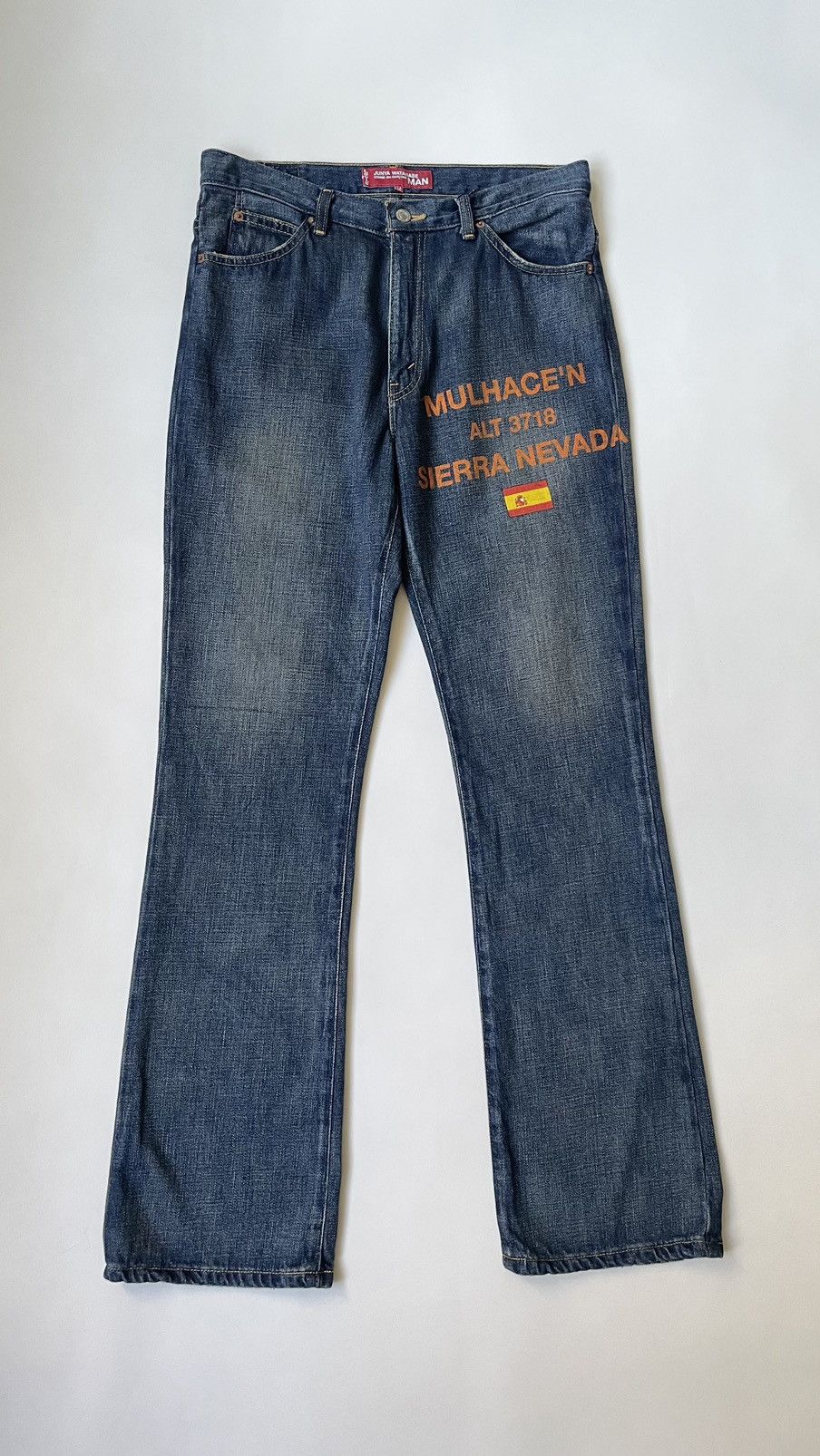 Comme des Garcons S/S 06 Spanish Flag Print Jeans Size US 32 / EU 48 - 1 Thumbnail