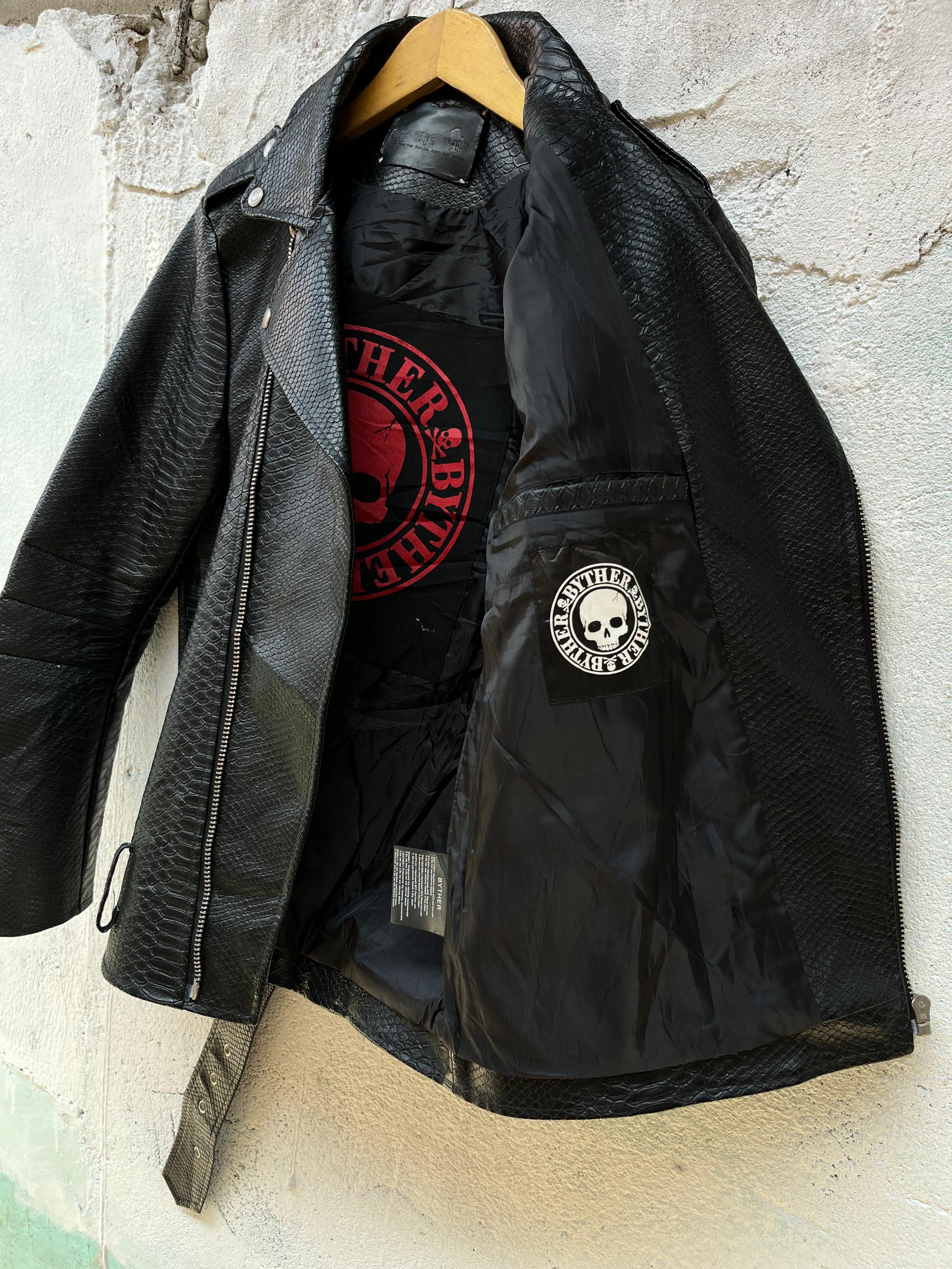 ByTheR By The R Ramones Leather Jacket Size US XL / EU 56 / 4 - 2 Thumbnail
