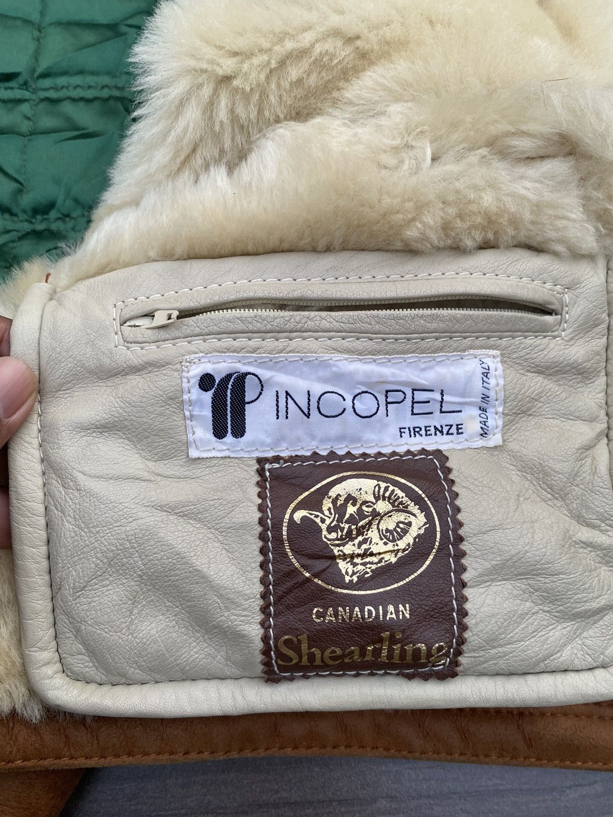 Vintage vintage incopel canadiam shearling jacket Size US M / EU 48-50 / 2 - 14 Thumbnail