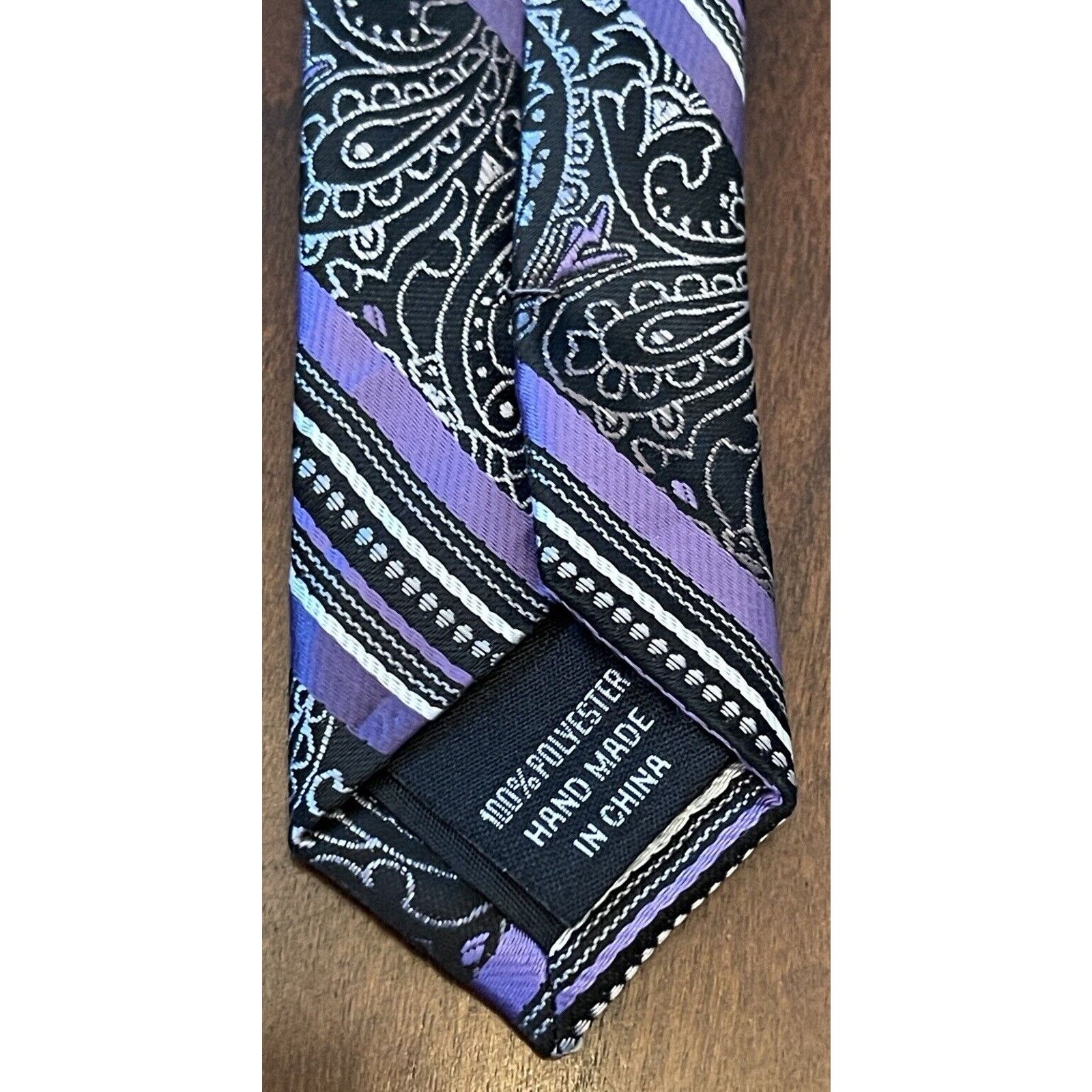 Other Platinum Designs Purple Gray Black Hand Made Polyester China Size ONE SIZE - 7 Thumbnail