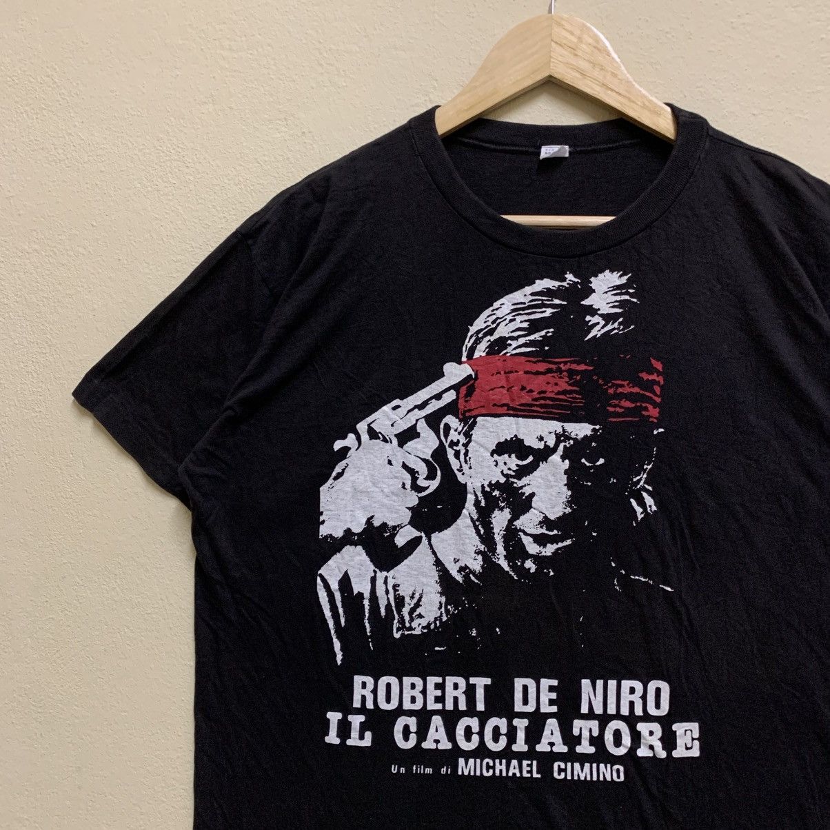 Vintage Vintage THE DEER HUNTER 1978 Robert De Niro promo Movie Size US L / EU 52-54 / 3 - 4 Thumbnail