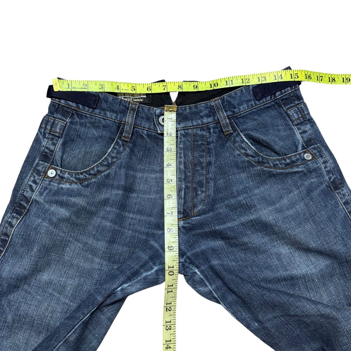 Dirk Bikkembergs Dirk Bikkembergs Military Denim Jeans Size US 30 / EU 46 - 16 Thumbnail