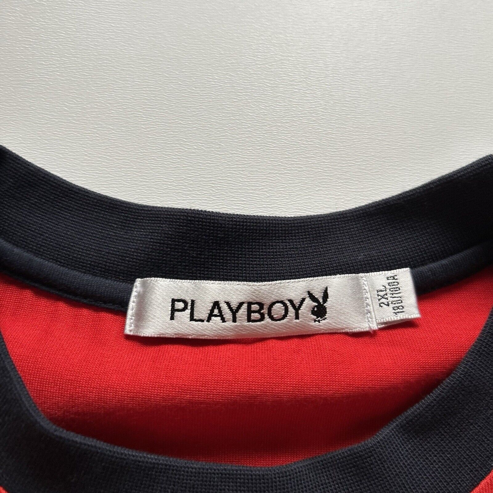 Playboy × Vintage Vintage Y2K Playboy Bunny Promo T Shirt XL Rare Red Retro Size US XL / EU 56 / 4 - 6 Thumbnail