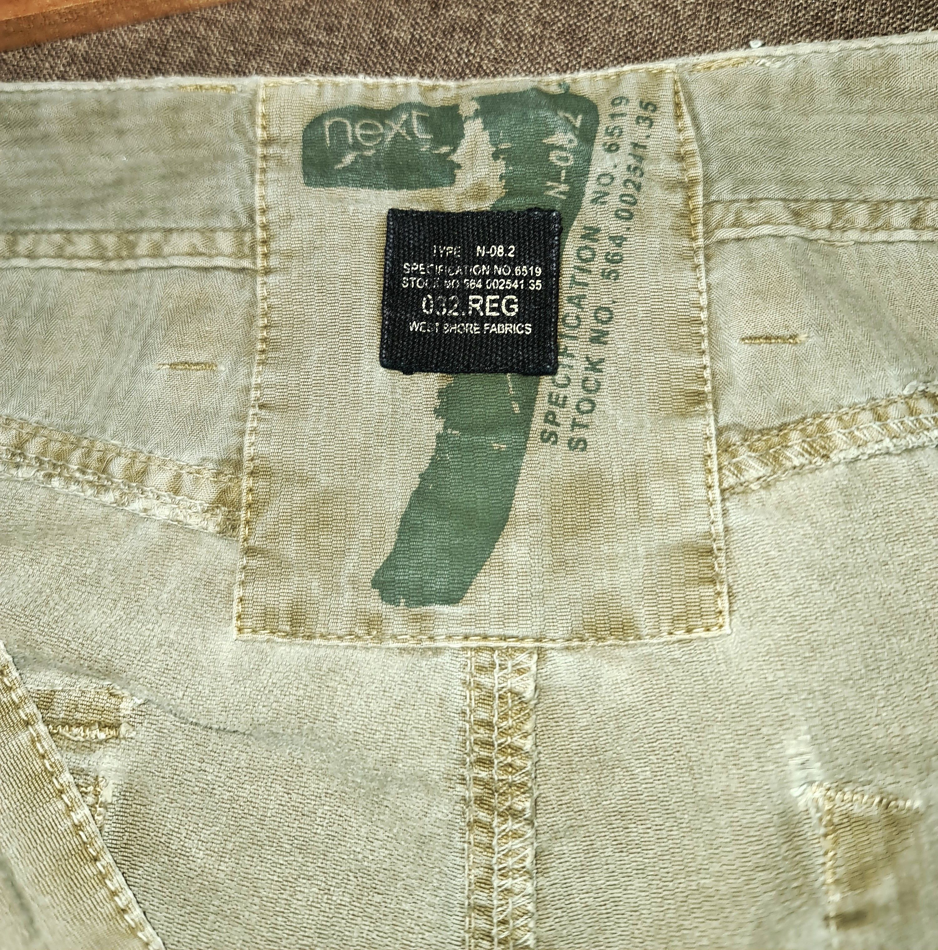 Vintage Vintage Y2K Next Baggy Military Cargo Pants Size US 34 / EU 50 - 11 Thumbnail