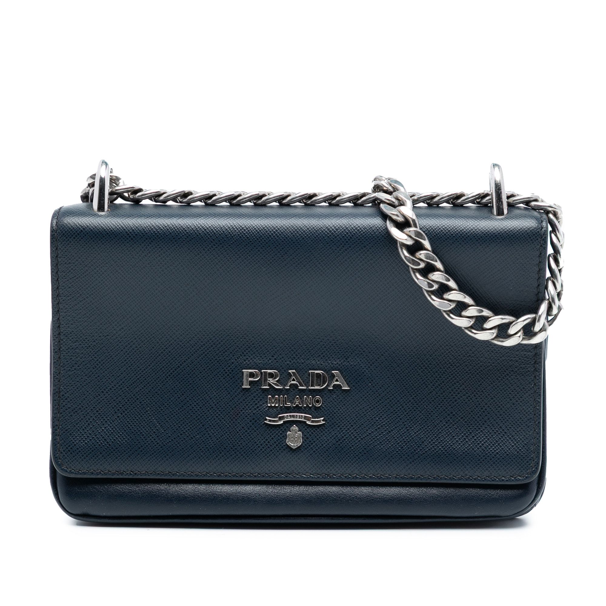 Prada Prada Saffiano and City Calf Chain Crossbody Size ONE SIZE - 1 Thumbnail