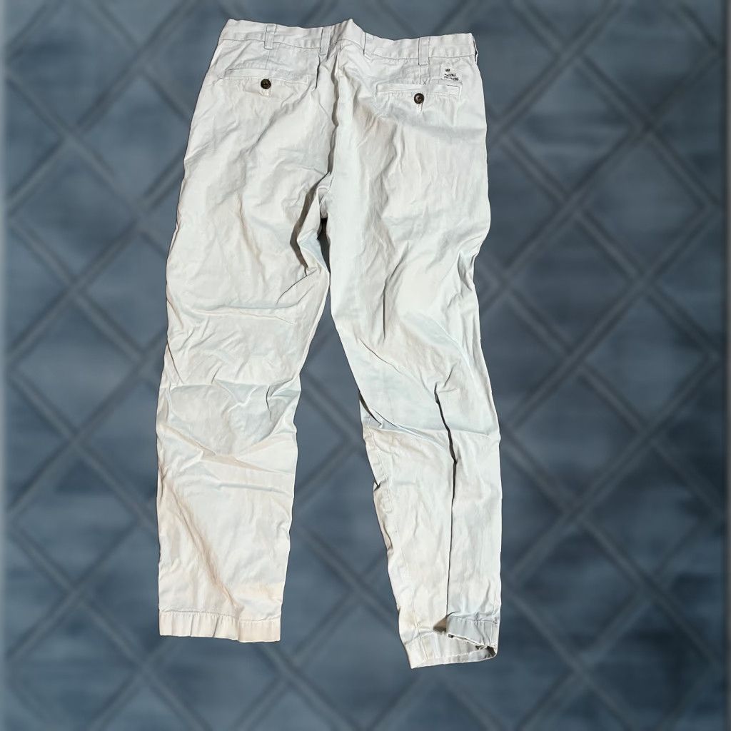 Brooks Brothers Brooks Brothers Pant Mens 35x30 Light Blue Advantage Milano Chino Flat Front Dress Pants Casual Workwear Size US 35 - 1 Thumbnail