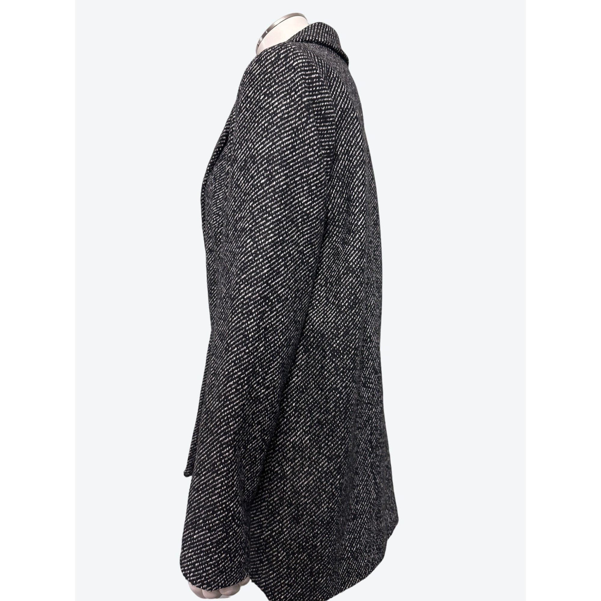 Other Ambiance Outerwear Black White Tweed Style Blazer Size Small Size S / US 4 / IT 40 - 2 Thumbnail