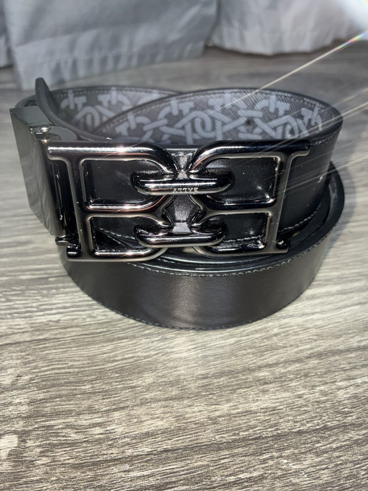Bally BALLY LOGO BUCKLE REVERSIBLE LEATHER BELT🥋 Size ONE SIZE - 1 Thumbnail