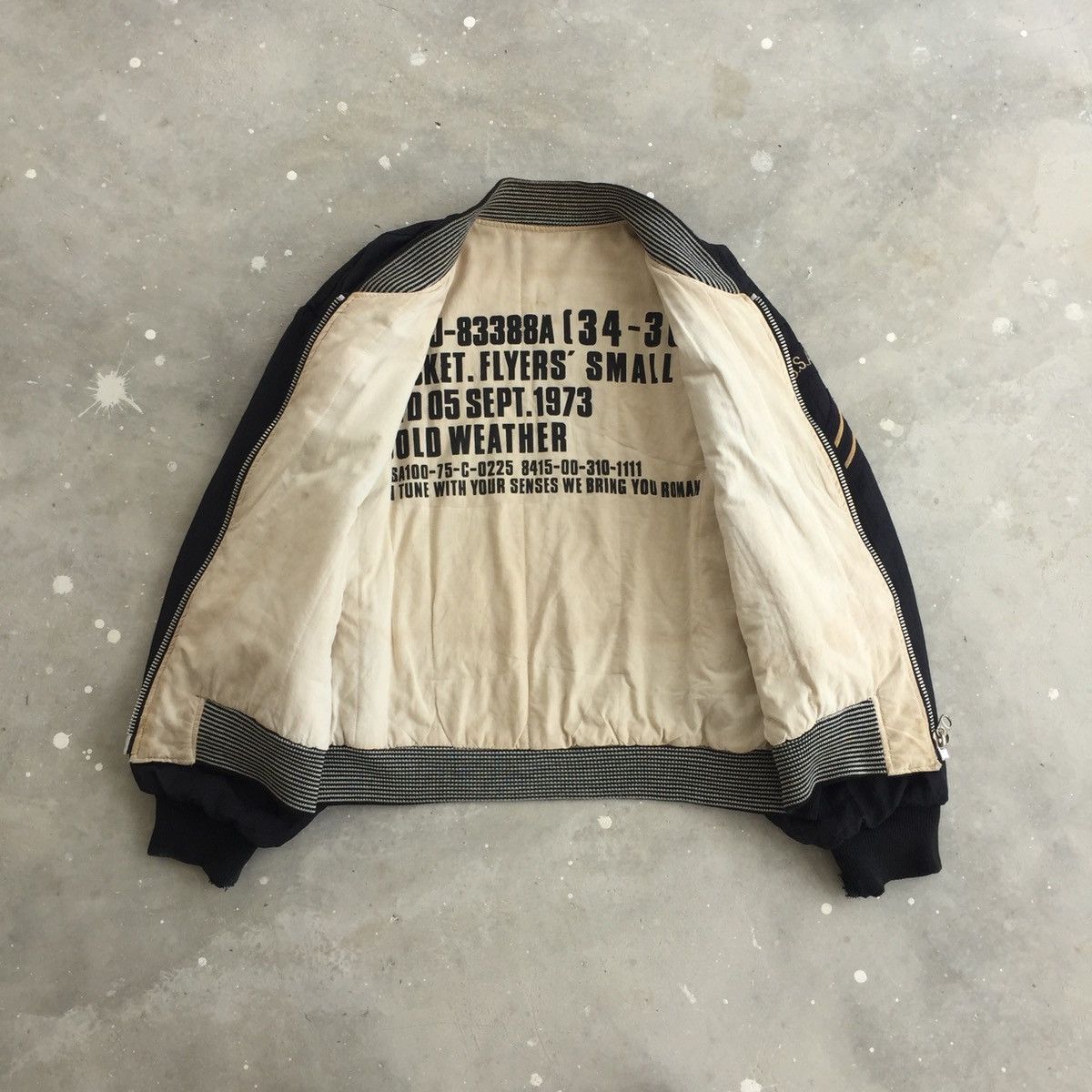 Vintage Vintage USAF Cold Weather Flyers Reversible Jacket Size US L / EU 52-54 / 3 - 4 Thumbnail