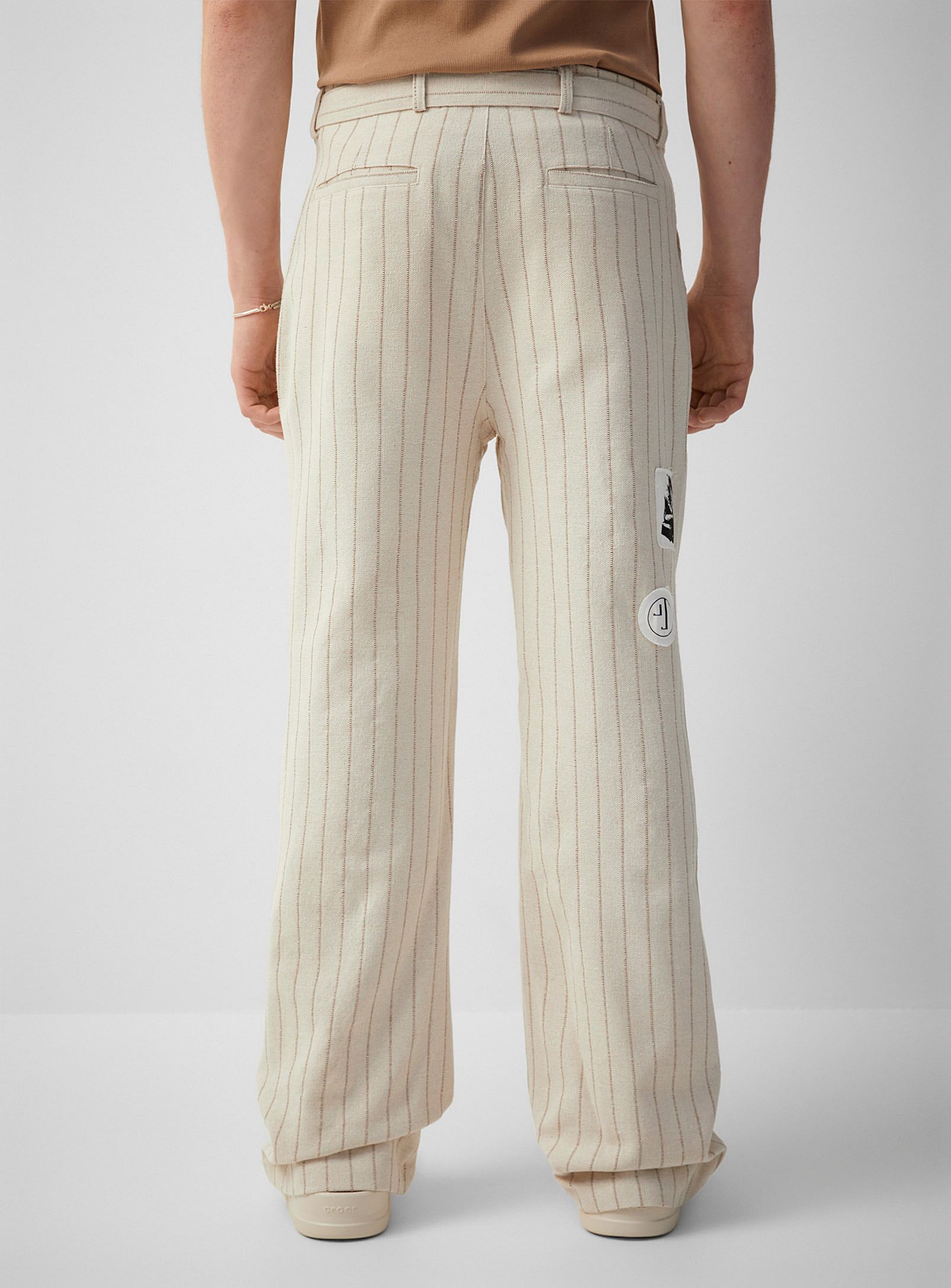 Jungles BNWT SS24 JUNGLES JUNGLES ORNAMENTS PLEATED PANTS L Size US 34 / EU 50 - 10 Thumbnail
