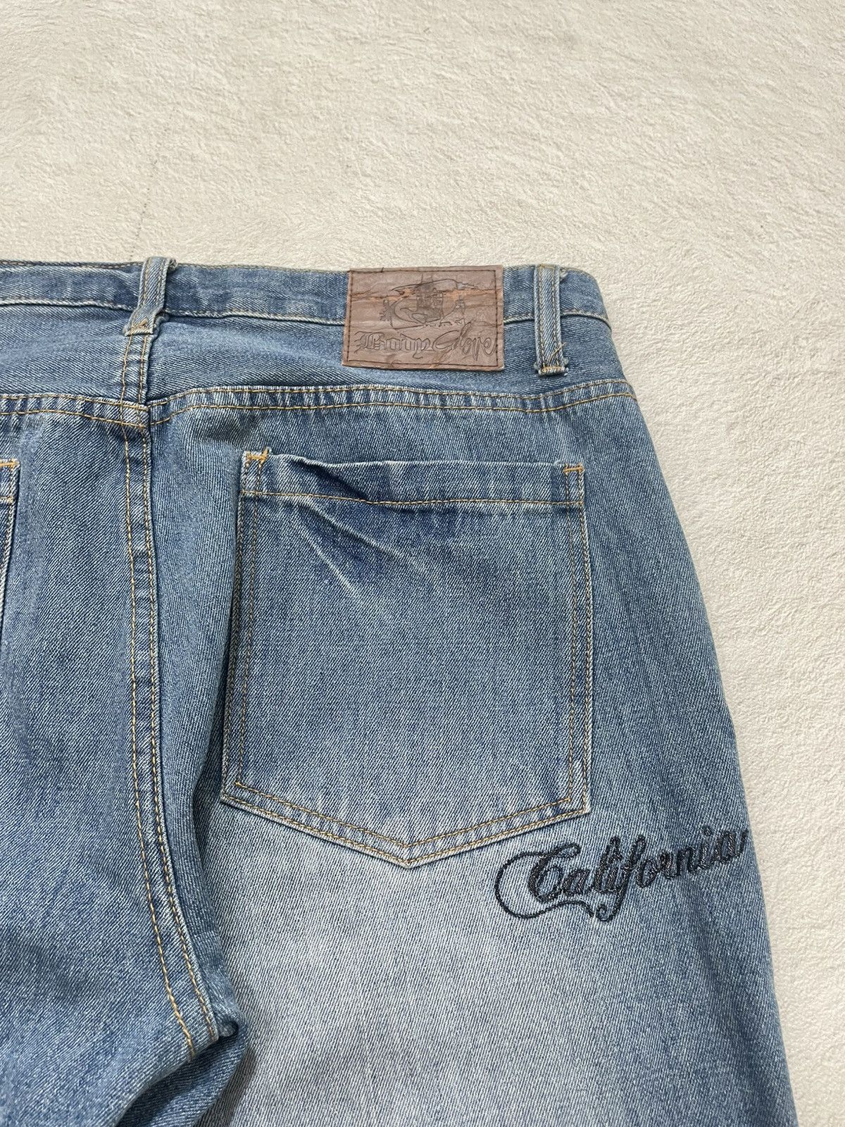 Japanese Brand 2000s Japanese Jorts Studed Denim Embroidered Y2K If6was9 Size US 34 / EU 50 - 8 Thumbnail