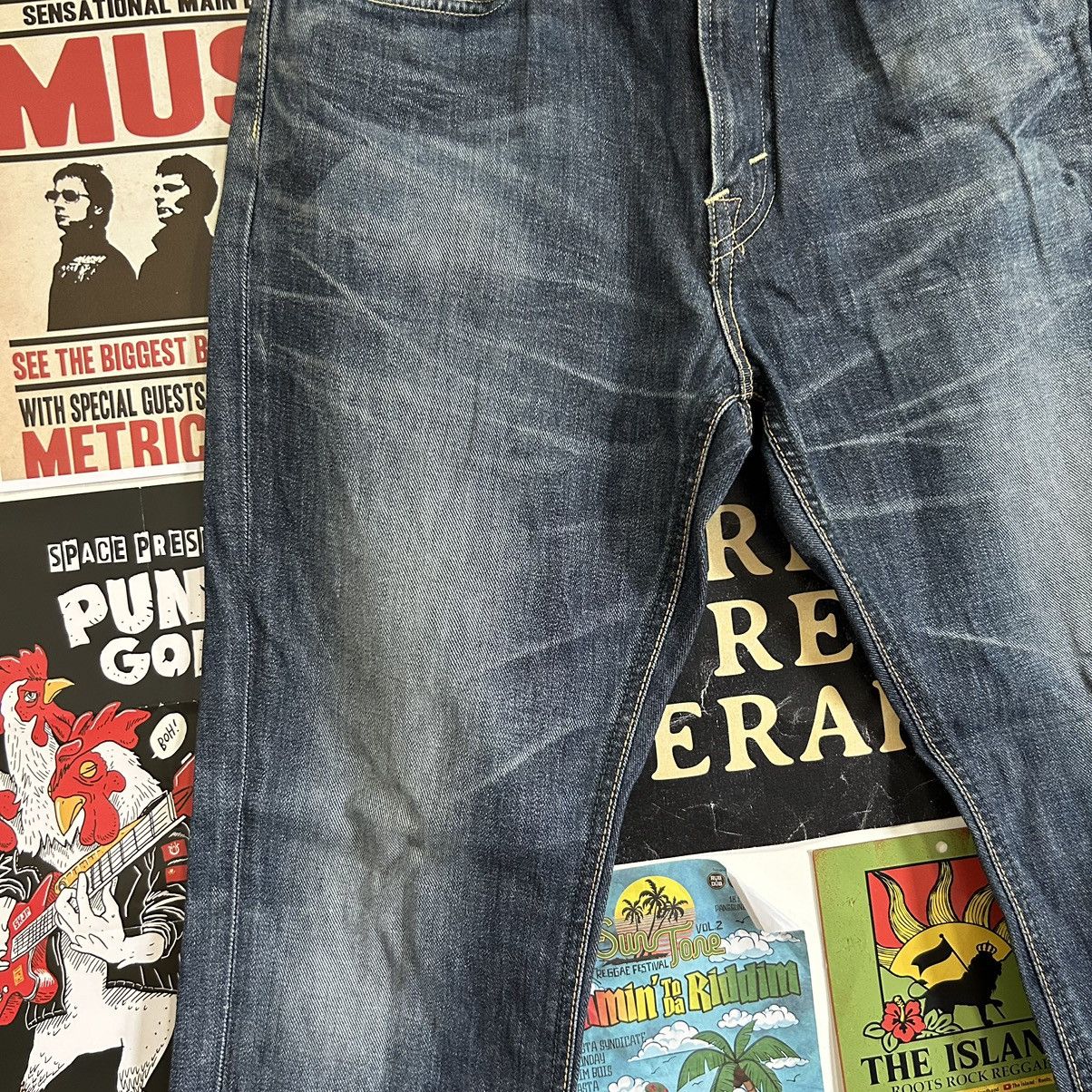 Lee Vintage Lee 101 Regular Narrow Japanese Distressed Denim Size US 30 / EU 46 - 5 Thumbnail
