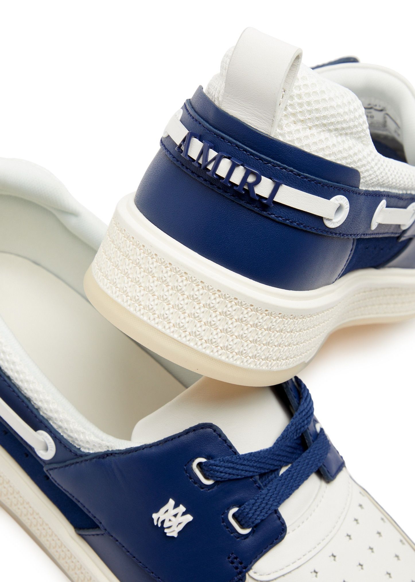 Amiri o1s1wg110525 MA Boat Shoes in Blue/White Size US 12 / EU 45 - 4 Thumbnail