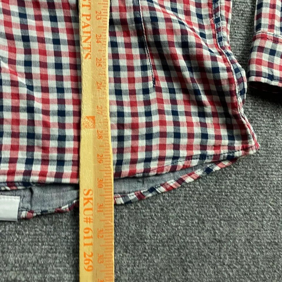 Other I Jeans By Buffalo Shirt Men's Large Button Up Gingham L Size US L / EU 52-54 / 3 - 7 Thumbnail