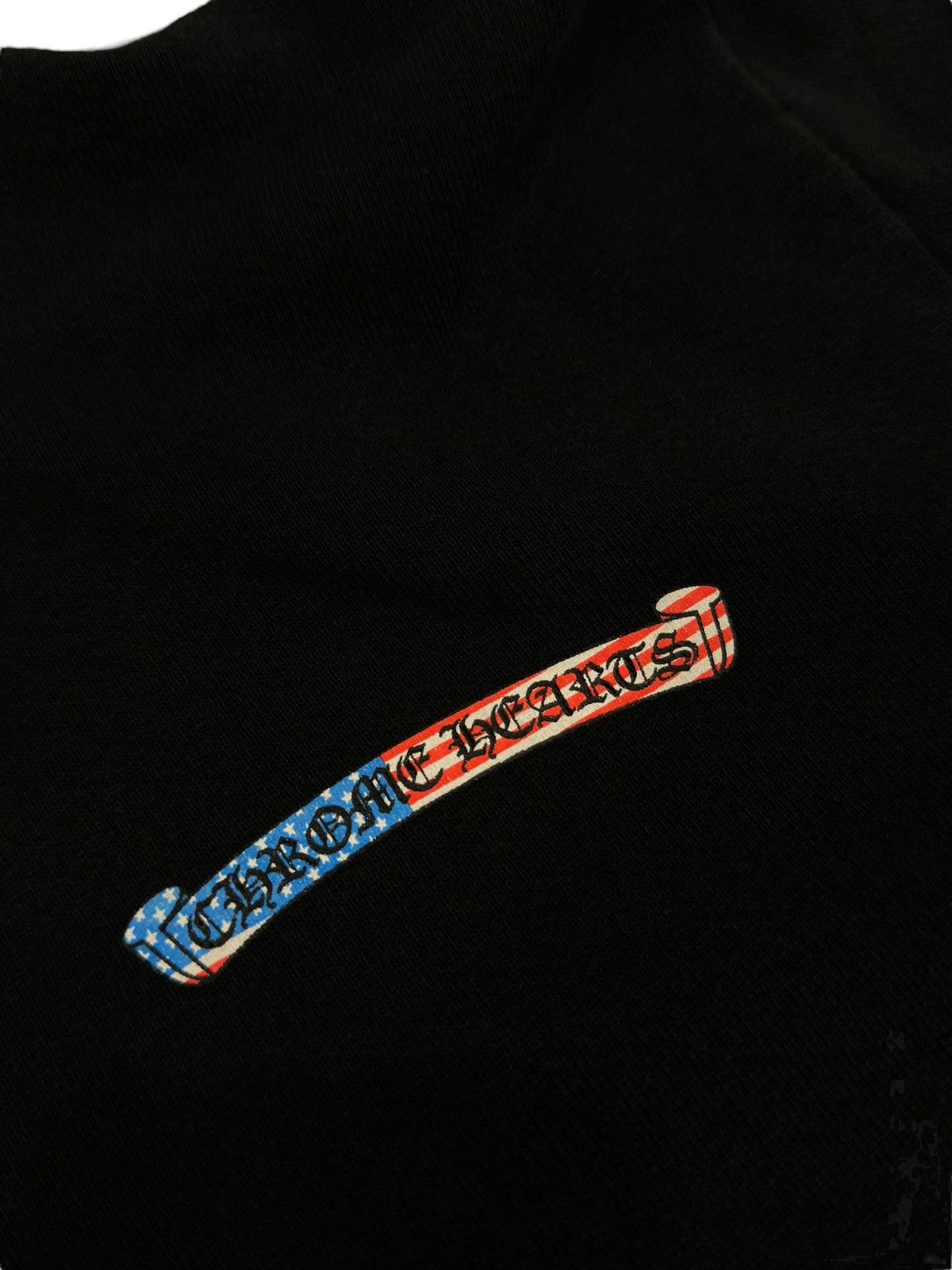 Chrome Hearts Chrome Hearts American Flag Scroll Logo Hoodie Size US M / EU 48-50 / 2 - 7 Thumbnail