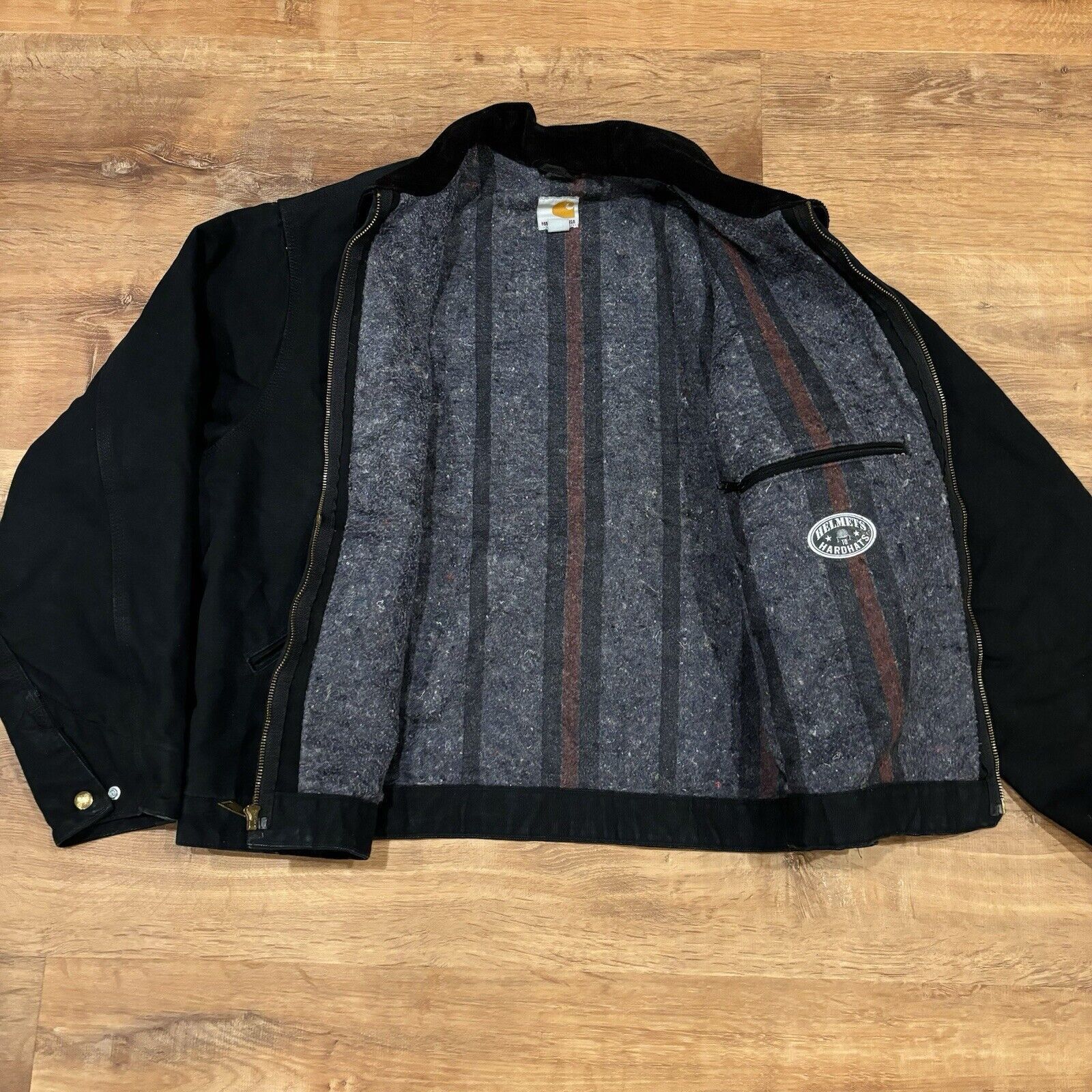 Carhartt Vintage Carhartt Detroit Jacket Blanket Lined Canvas USA XL Size US XL / EU 56 / 4 - 2 Thumbnail