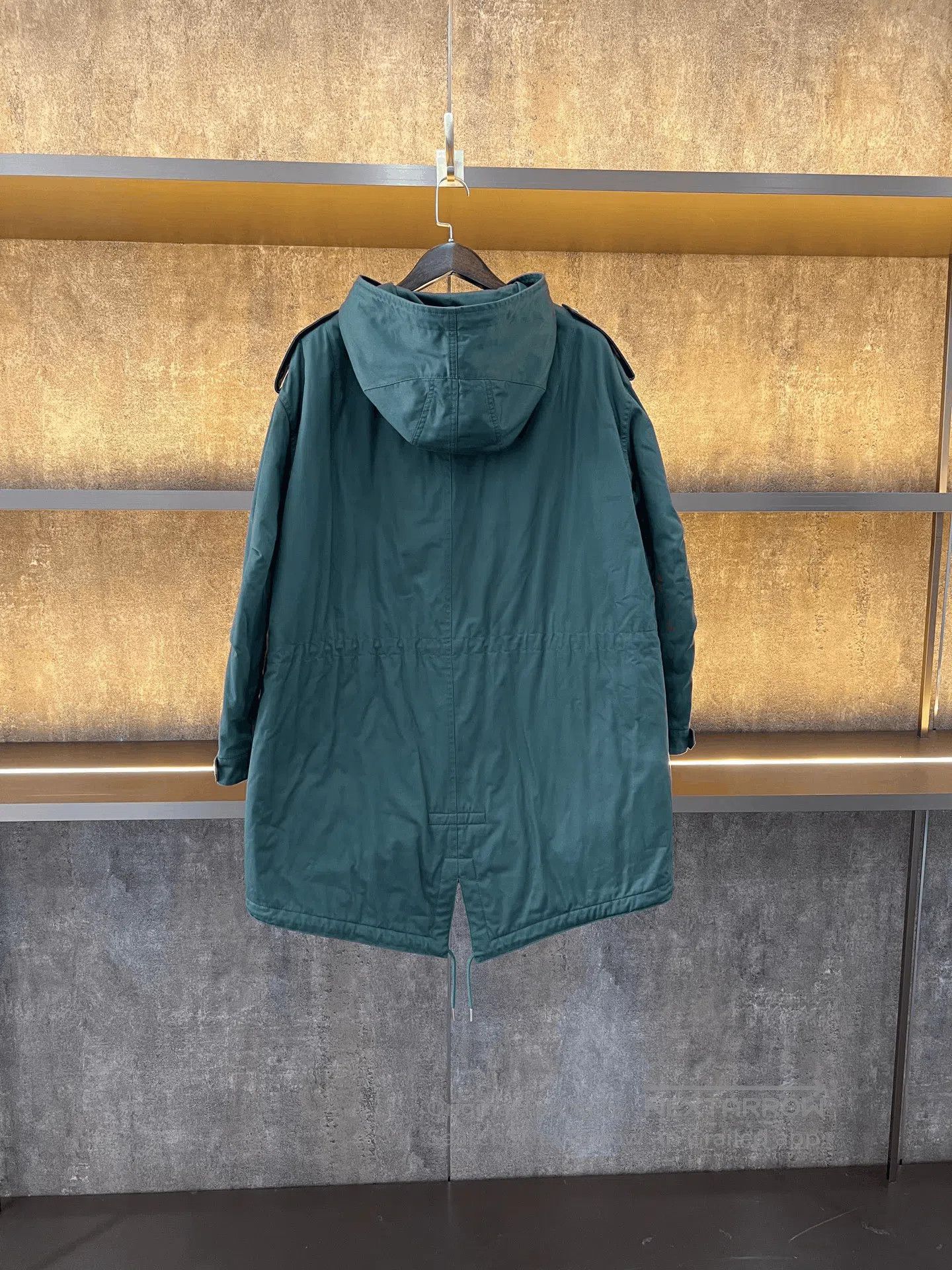Celine Celine Army Green Parka Coat. Size S / US 4 / IT 40 - 2 Thumbnail
