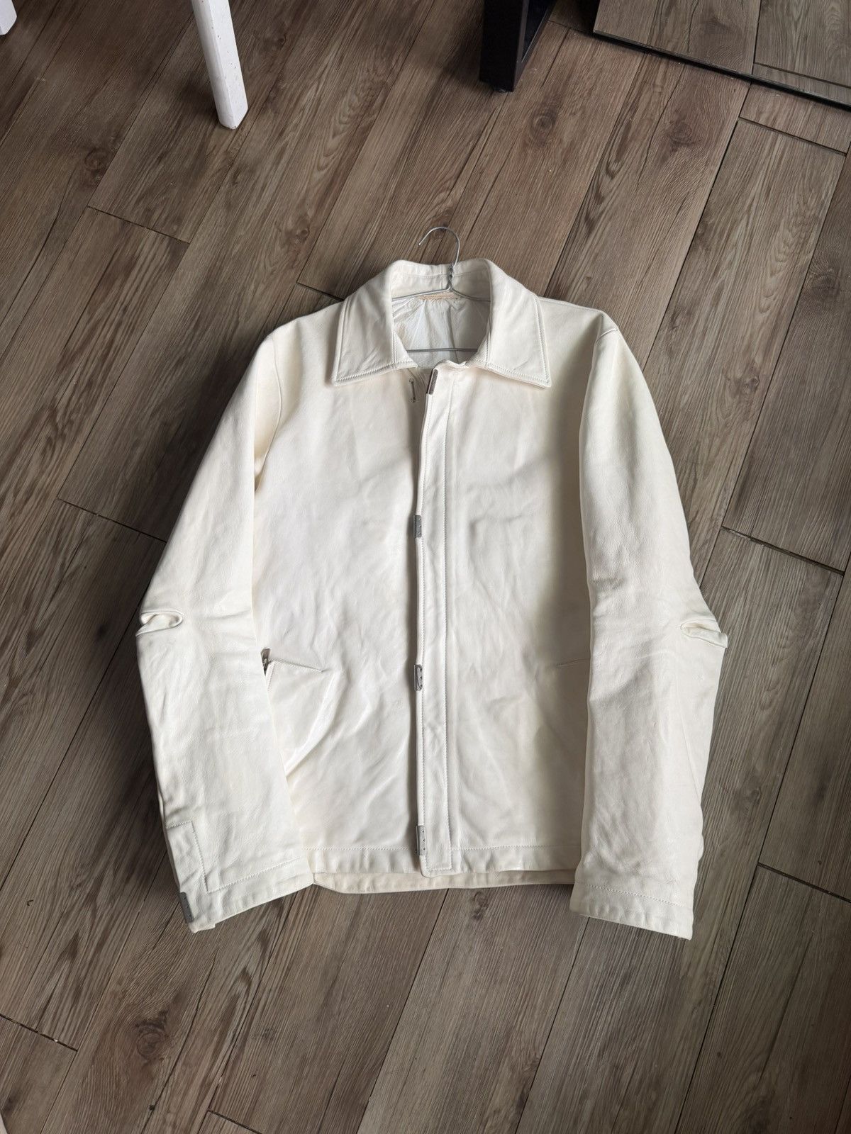 Carol Christian Poell Carol Christian Poell O.D Lined Scarstitched Leather Jacket Size US M / EU 48-50 / 2 - 1 Thumbnail