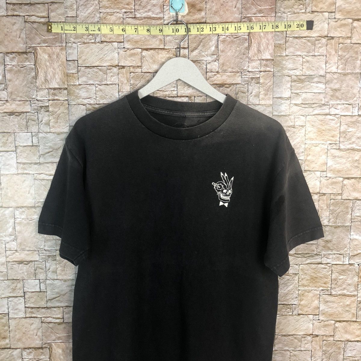 Lurking Class Lurking Class Skulls faded Black T-Shirt #A70 Size US S / EU 44-46 / 1 - 6 Thumbnail