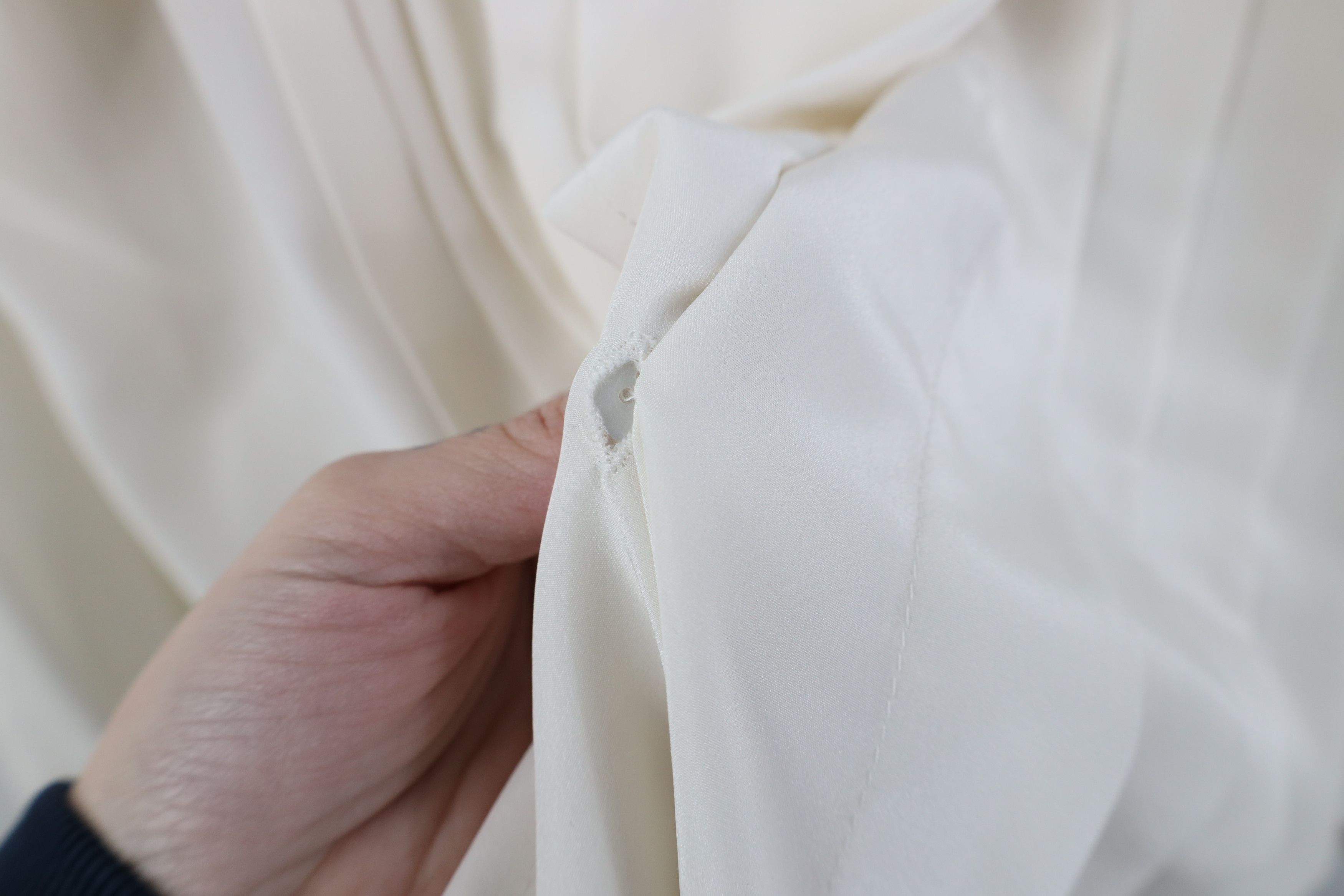 Pierre Cardin Vintage 80s 90s Pierre Cardin Ruffled Button Shirt White Size XL / US 12-14 / IT 48-50 - 5 Thumbnail