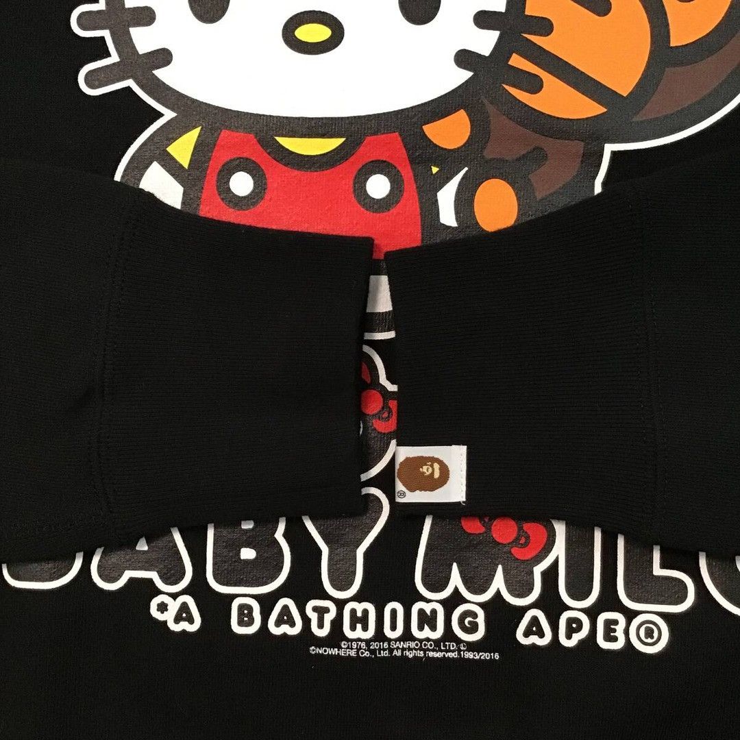 Bape BAPE × SANRIO Hello Kitty & Milo Sweat shirt a bathing ape Size US M / EU 48-50 / 2 - 6 Thumbnail