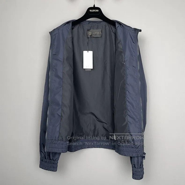 Versace Versace A stand-up collar thin men's jacket jacket Size US L / EU 52-54 / 3 - 5 Thumbnail