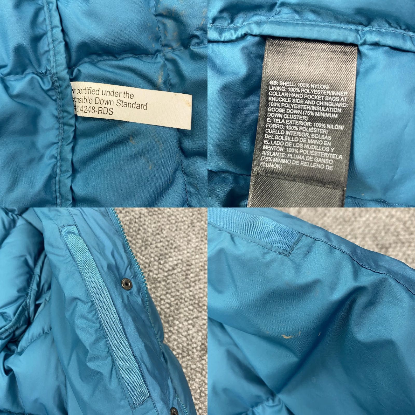 The North Face The North Face Coat Womens XS Blue Hooded Down Puffer Long 550 Fill RDS Parka Size XS / US 0-2 / IT 36-38 - 9 Thumbnail