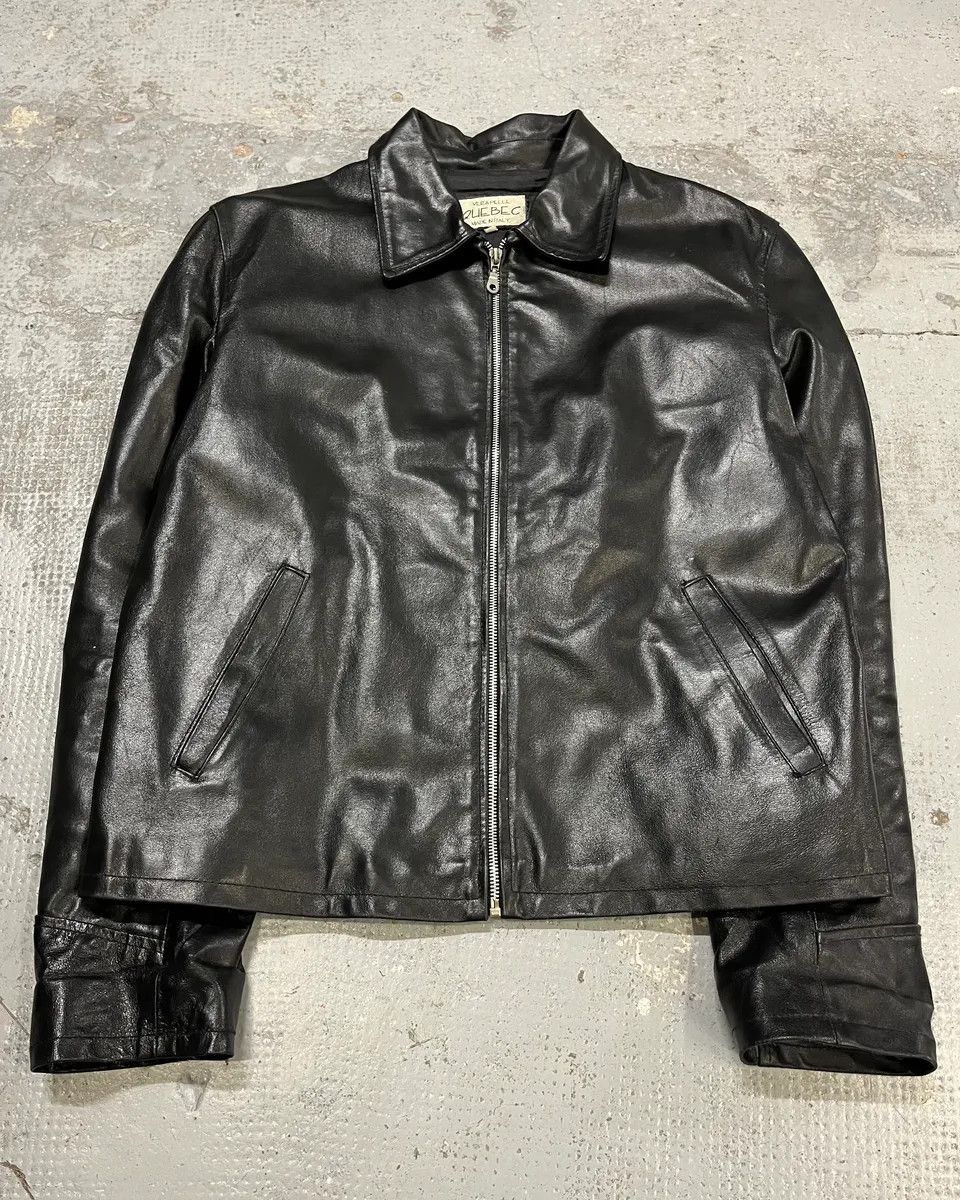 Vintage Vintage Black Classy Italian Leather Jacket Size US M / EU 48-50 / 2 - 4 Thumbnail