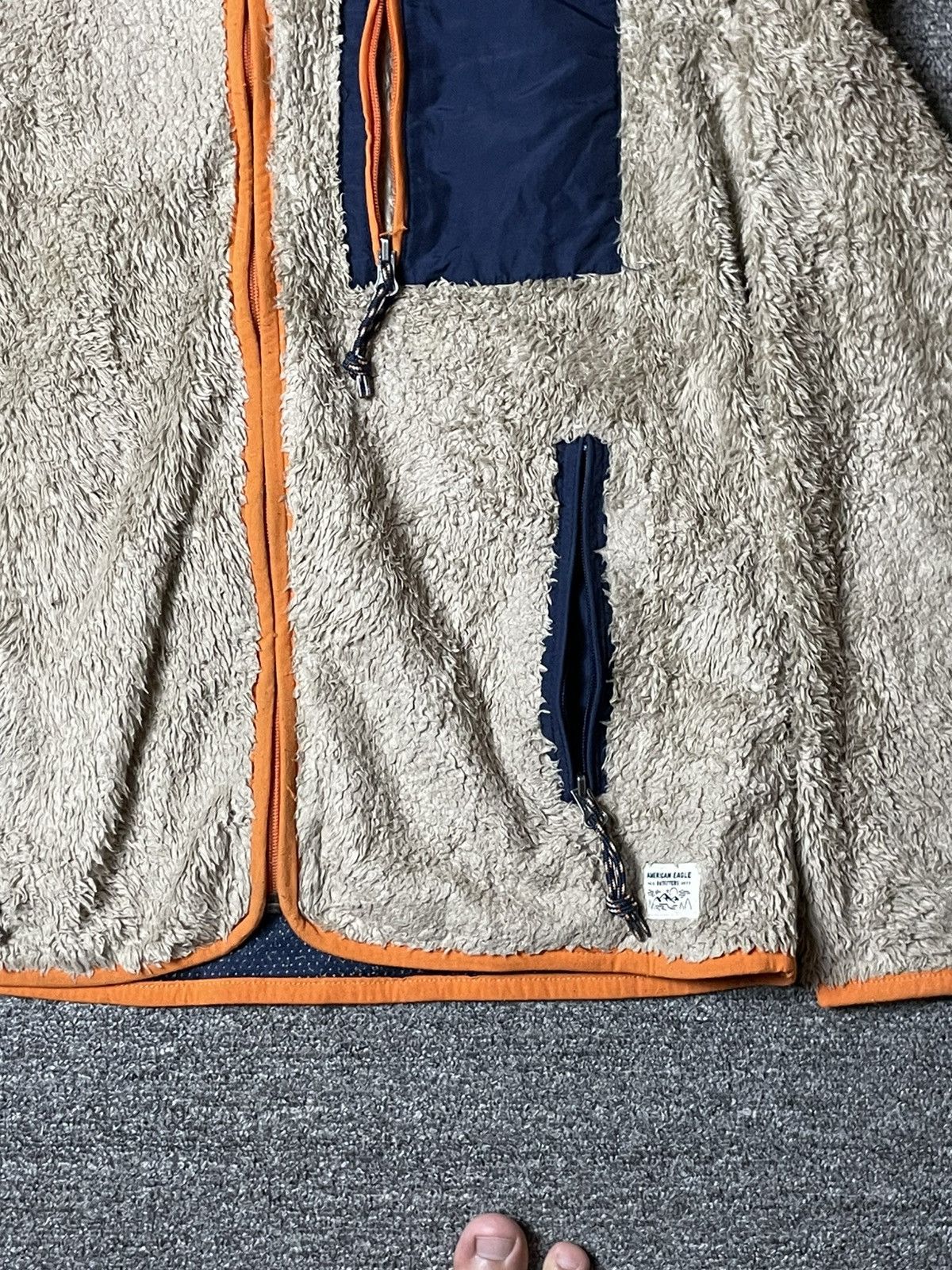 American Eagle Outfitters × Vintage American Eagle Outfitters Fleece Jacket (28) Size US M / EU 48-50 / 2 - 8 Thumbnail