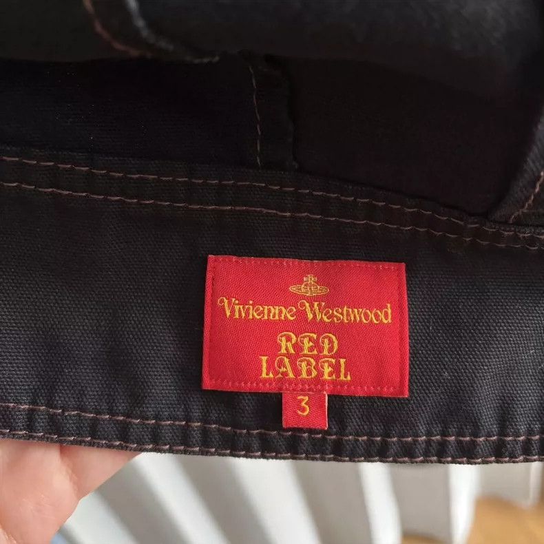 Vivienne Westwood Vivienne Westwood Black denim tight-fitting short jacket t Size S / US 4 / IT 40 - 6 Thumbnail