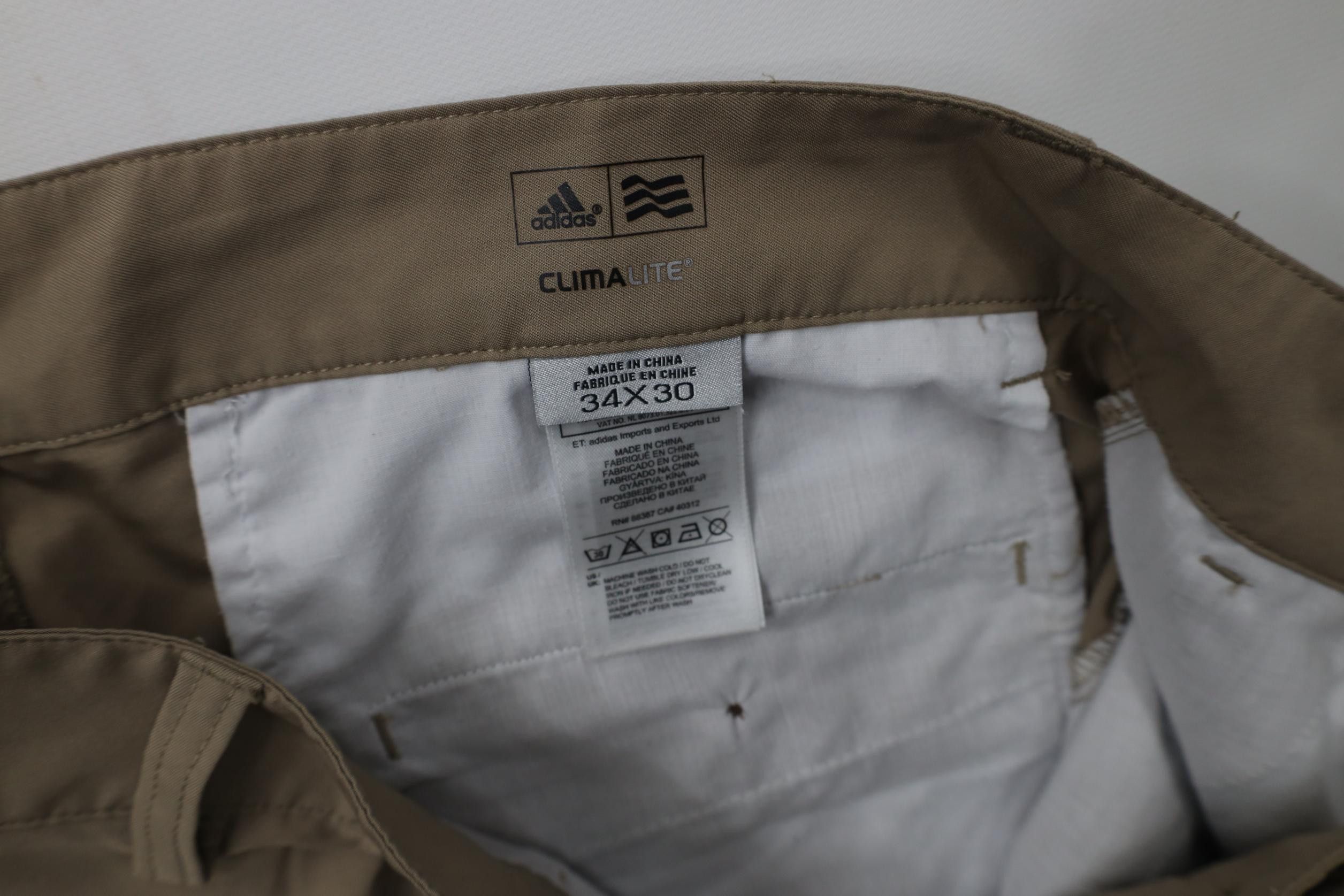 Adidas Vintage Y2K Adidas Golf Knit Wide Leg Golfing Chino Pants Size US 34 / EU 50 - 9 Thumbnail