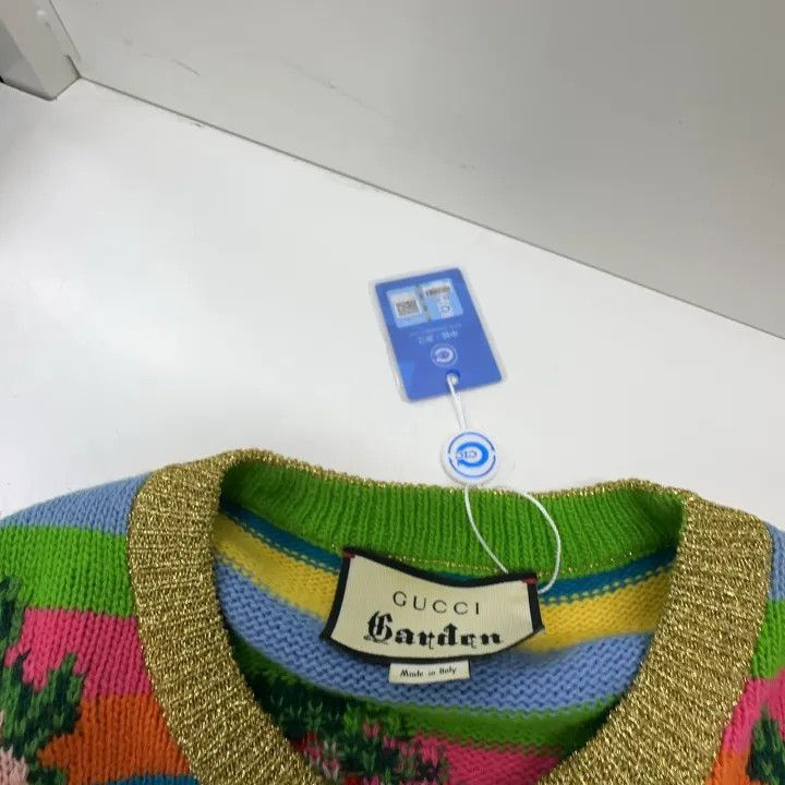 Gucci Gucci Gucci Colorful Knit Sweater with Butterfly Design -2 Size US M / EU 48-50 / 2 - 2 Thumbnail