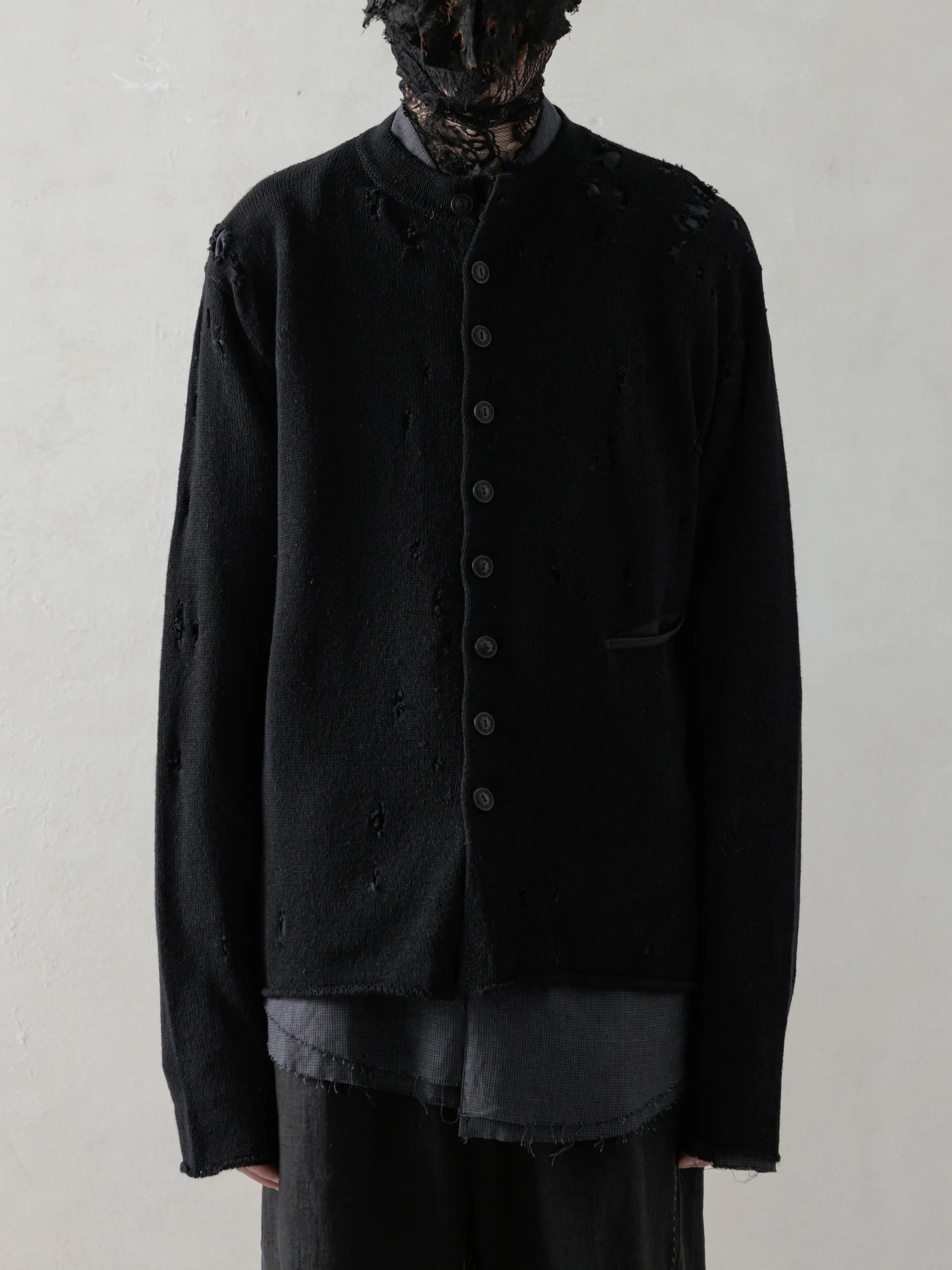 Professor.E 25SS Distressed Knit Sweater Size US S / EU 44-46 / 1 - 1 Thumbnail