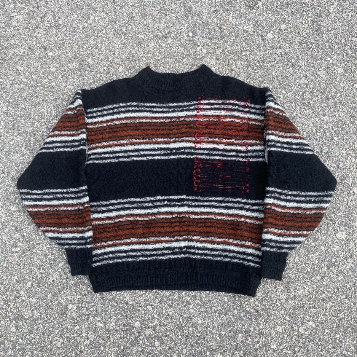 Kansai Yamamoto Rare Vintage Kansai Man Knit Sweatshirt Size US M / EU 48-50 / 2 - 2 Thumbnail