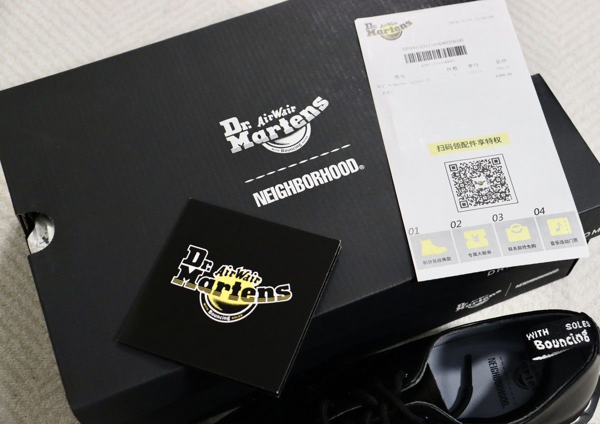 Neighborhood NEIGHBORHOOD x Dr.Martens Leather Shoes Size US 8 / EU 41 - 14 Thumbnail