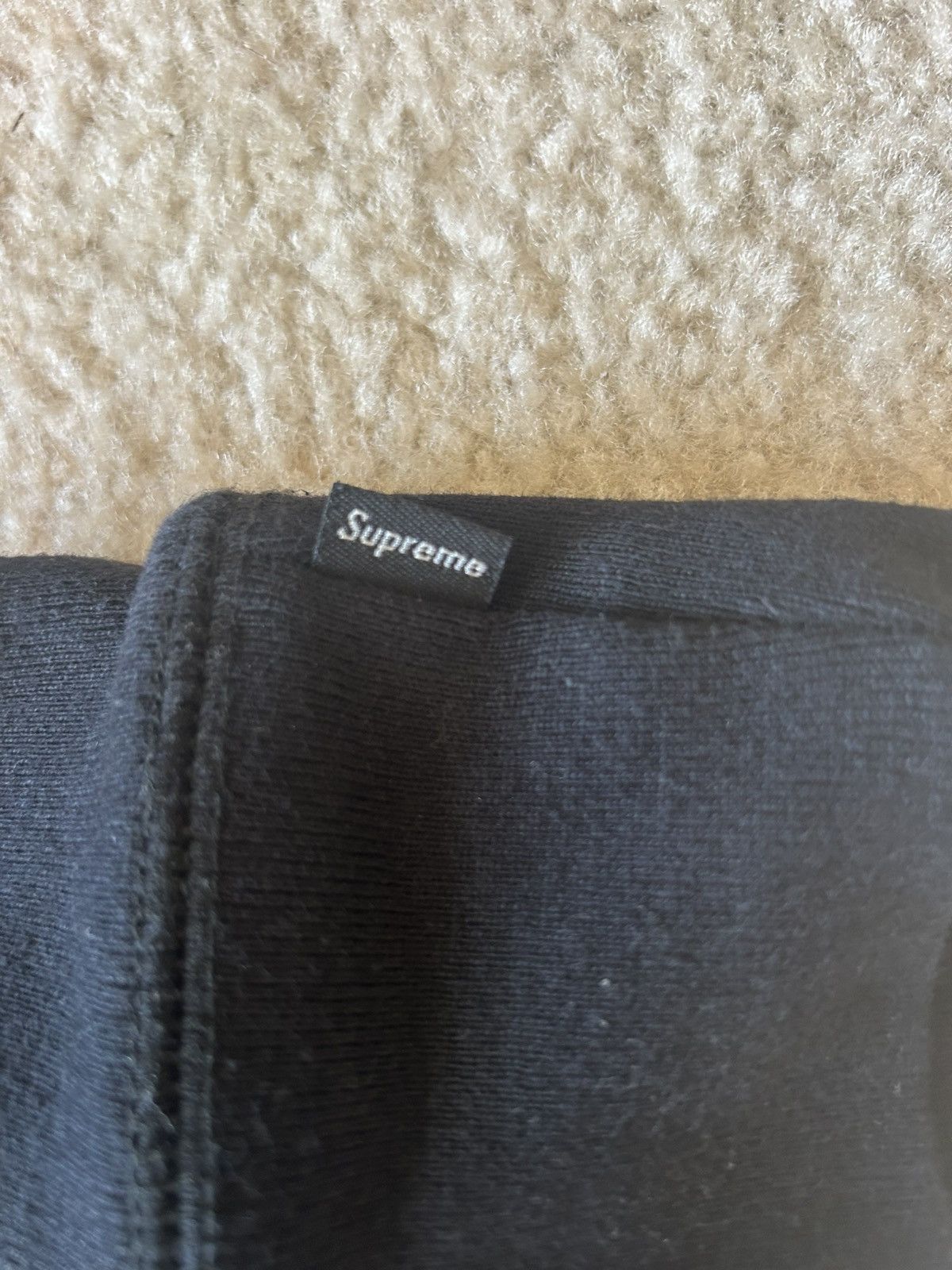 Supreme Supreme FW 18 Black Script Hoodie Size US S / EU 44-46 / 1 - 8 Thumbnail