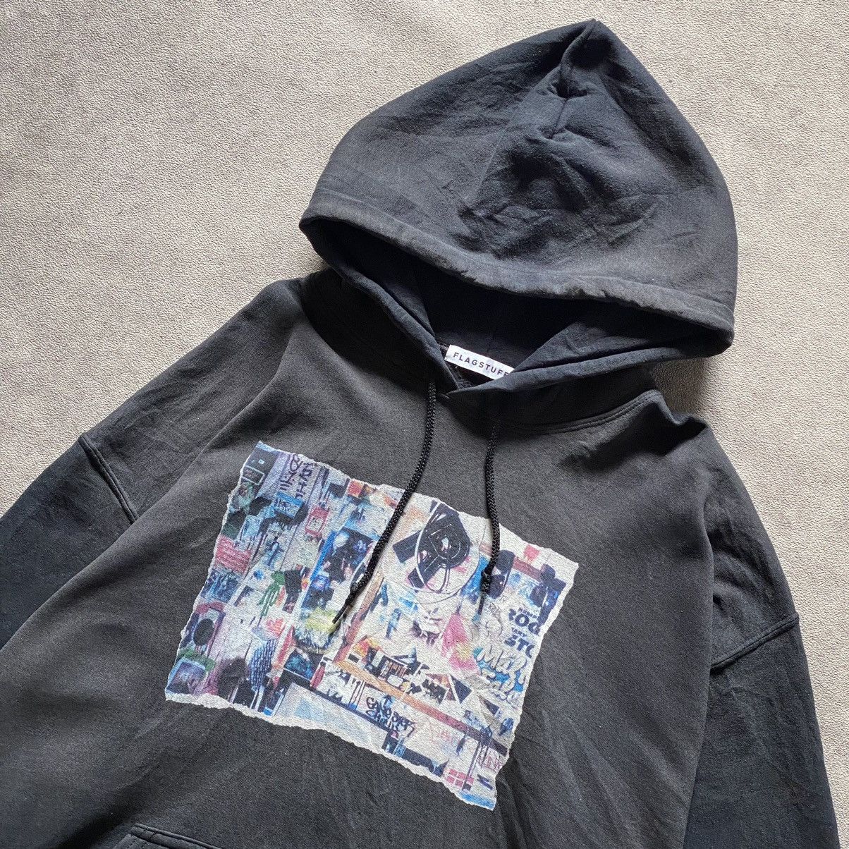2000s Flagstuff fadded hoodie