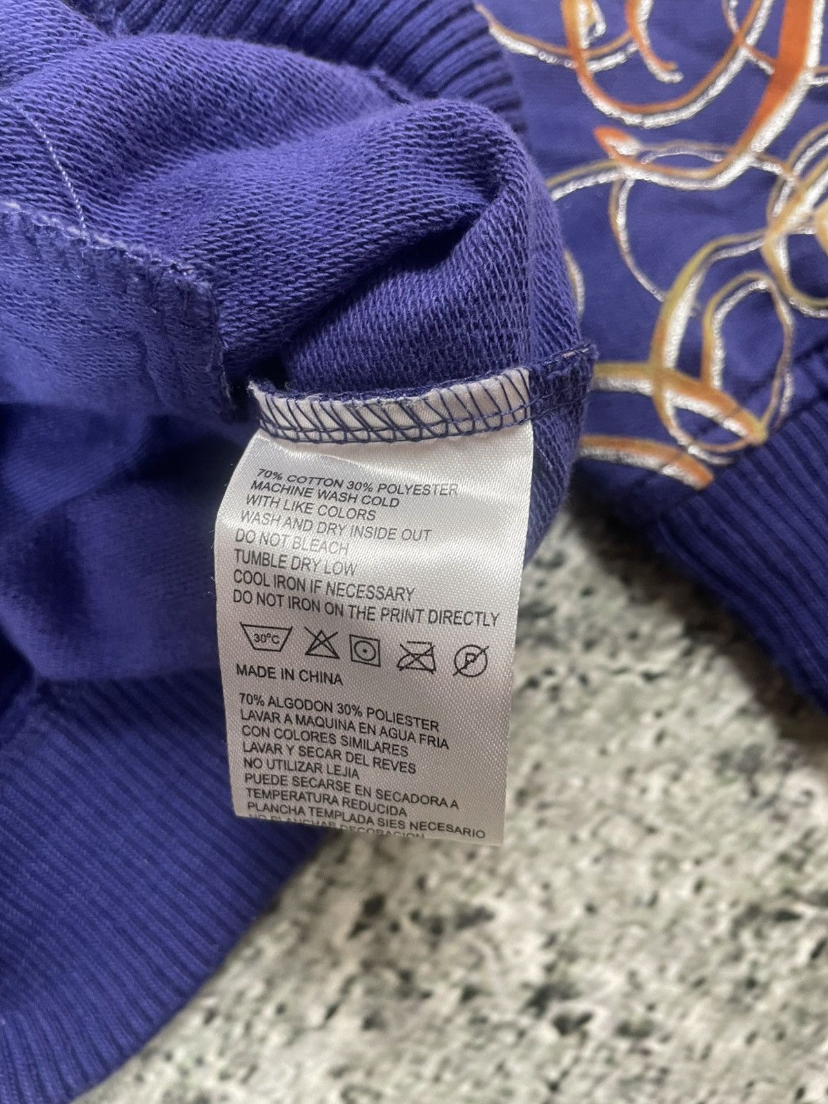Pelle Pelle Pelle Pelle track jacket monogram big logo 90s purple Y2K Size US XXL / EU 58 / 5 - 7 Thumbnail
