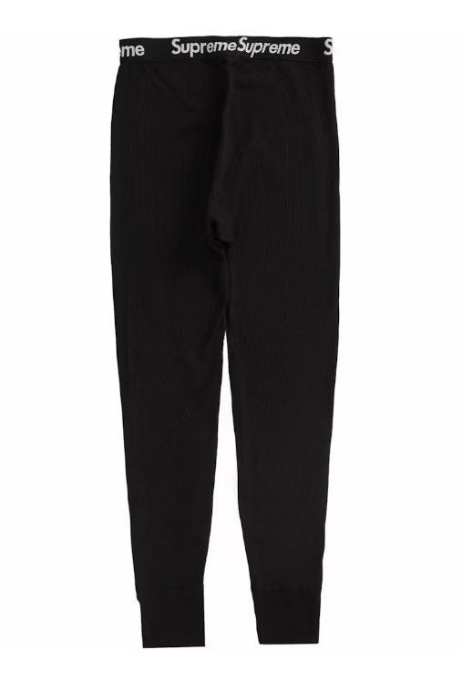 Supreme Supreme Thermal Skeleton Black Pants Brand New size medium Size US 34 / EU 50 - 3 Thumbnail