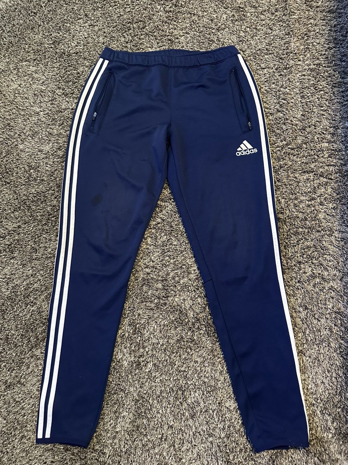 Adidas Adidas Climacool Slim 3 Stripe Track Soccer Pants Size M Size US 32 / EU 48 - 1 Thumbnail