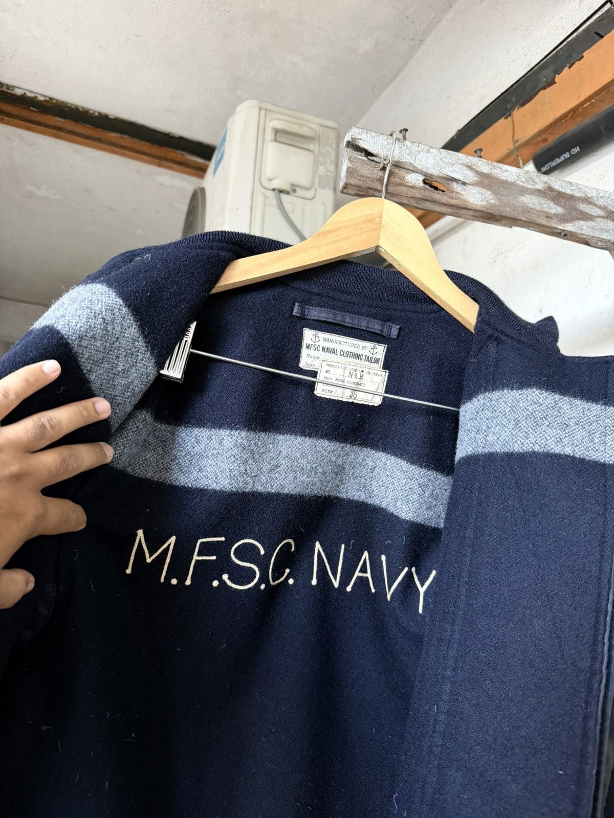Mister Freedom Very Rare🔥 Mister Freedom N-1H Navy Deck Hook Jacket Size US M / EU 48-50 / 2 - 6 Thumbnail