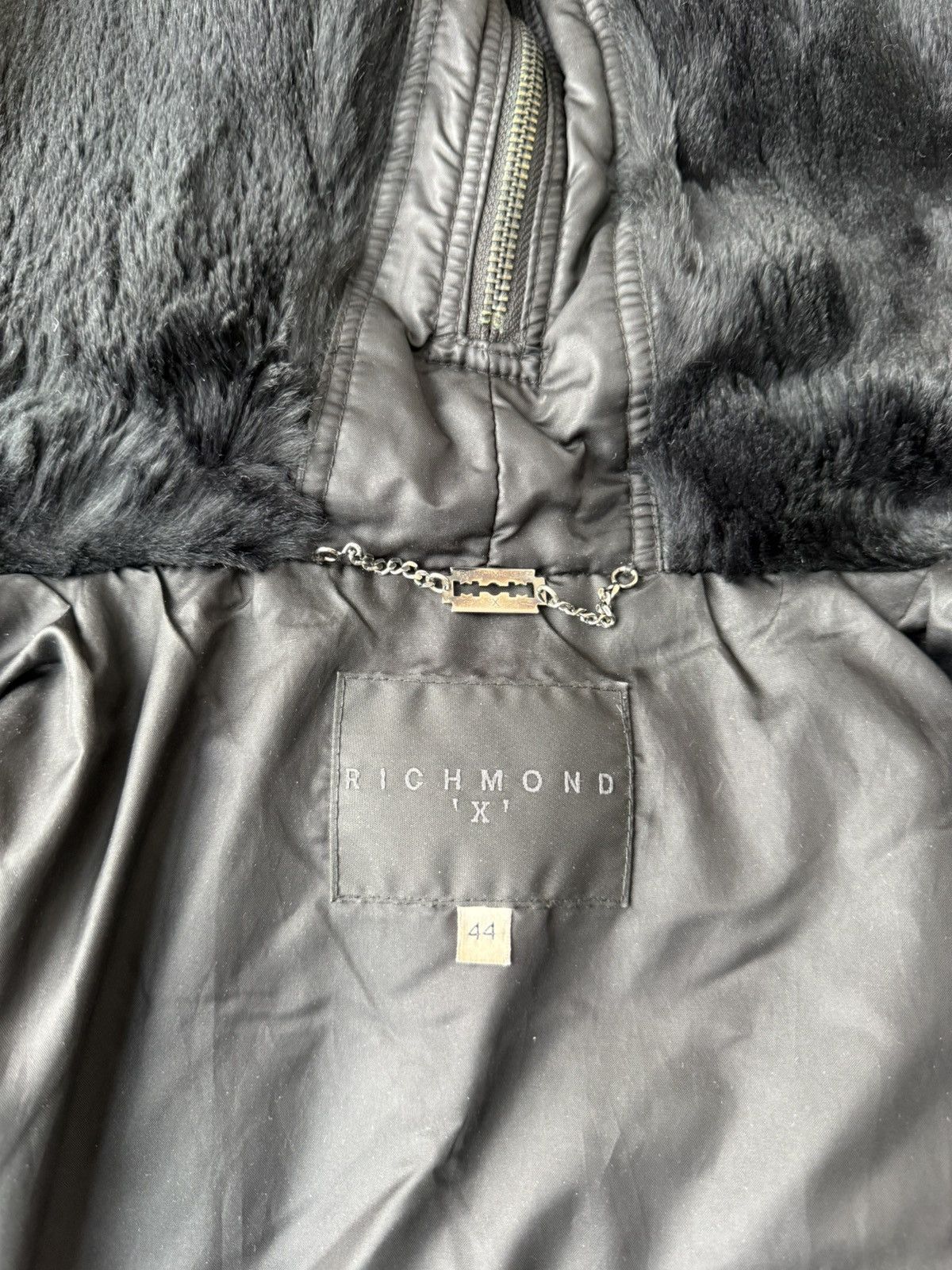If Six Was Nine 00s LGB If Six Was Nine Style Multi Pocket Faux Fur Jacket Size M / US 6-8 / IT 42-44 - 8 Thumbnail