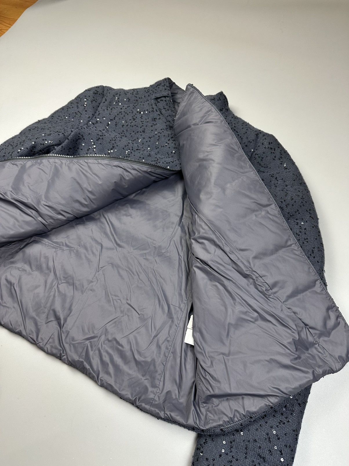 Brunello Cucinelli Brunello Cucinelli Cashmere Silk Jaket Size S / US 4 / IT 40 - 9 Thumbnail